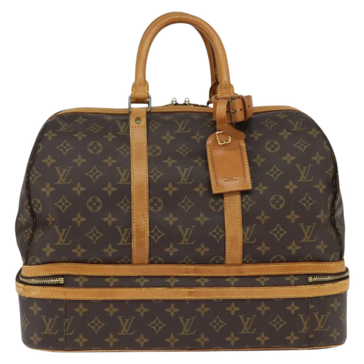 LOUIS VUITTON Monogram Sac Sports Boston Bag M41444 LV Auth 142724