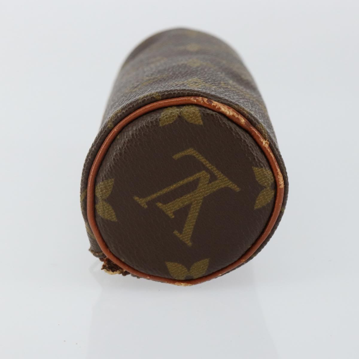 LOUIS VUITTON Monogram Papillon Pouch LV Auth 142726