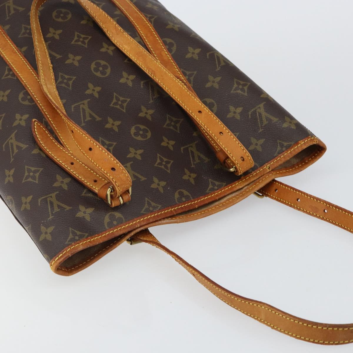LOUIS VUITTON Monogram Bucket GM Shoulder Bag M42236 LV Auth 142746