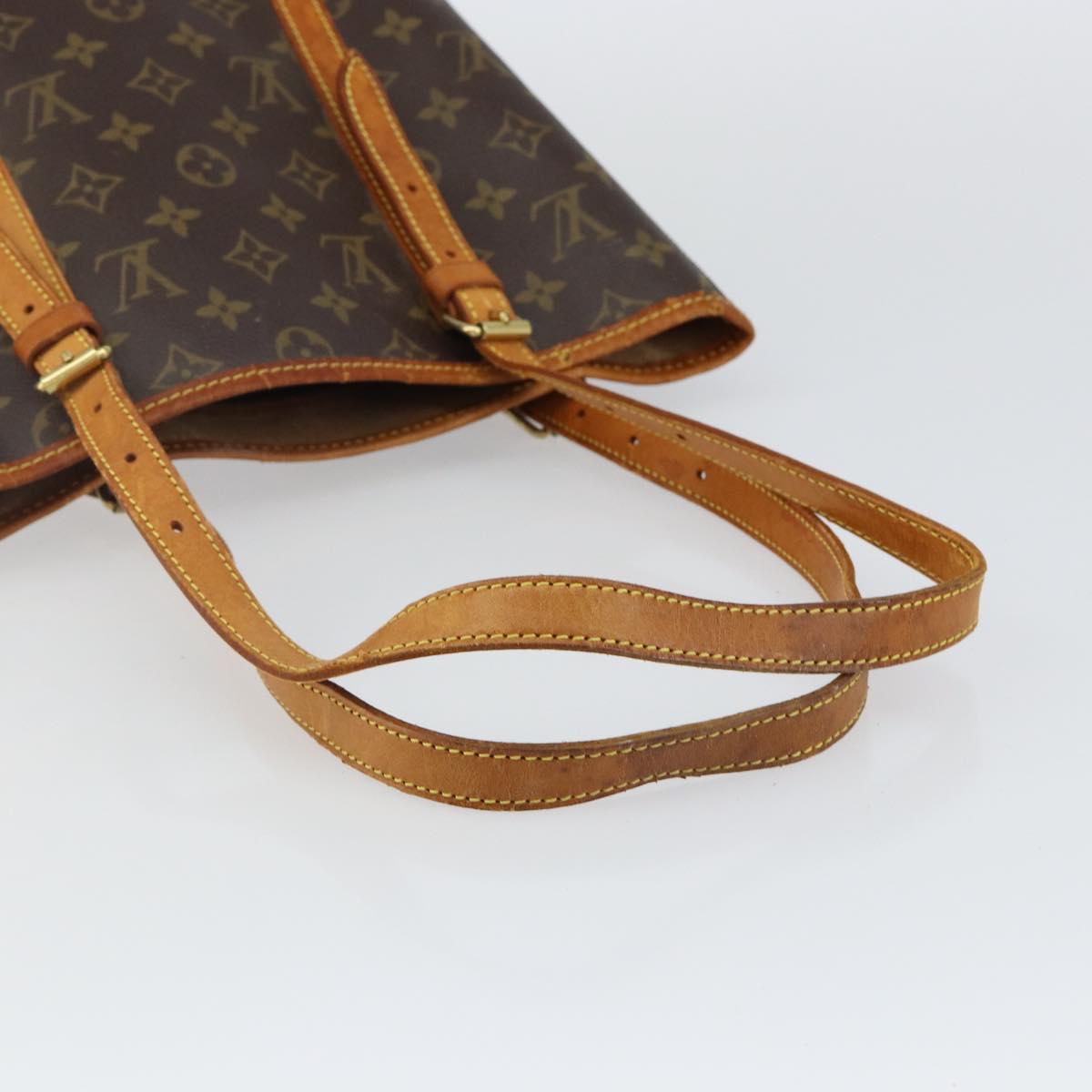 LOUIS VUITTON Monogram Bucket GM Shoulder Bag M42236 LV Auth 142746
