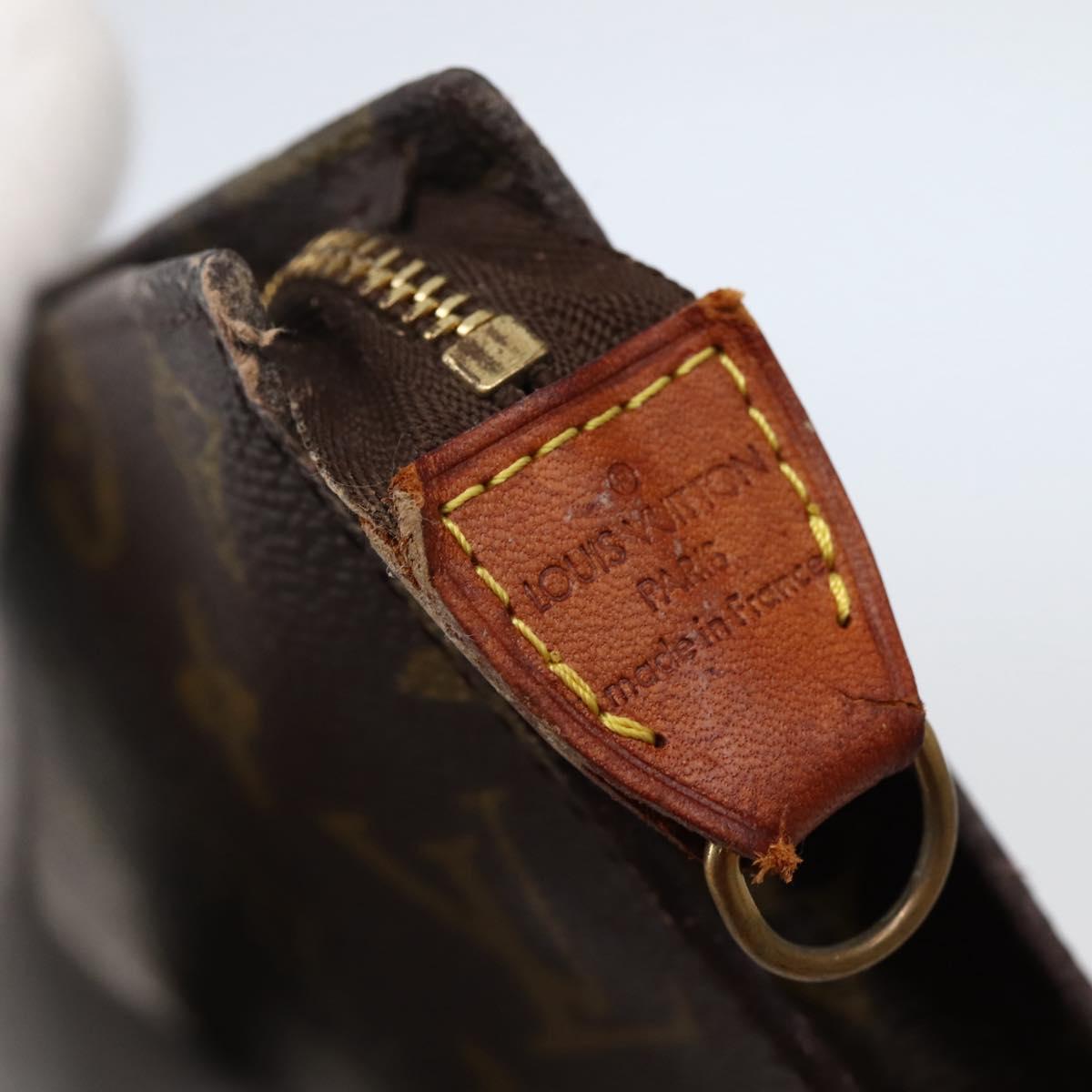 LOUIS VUITTON Monogram Bucket GM Accessory Pouch LV Auth 142747