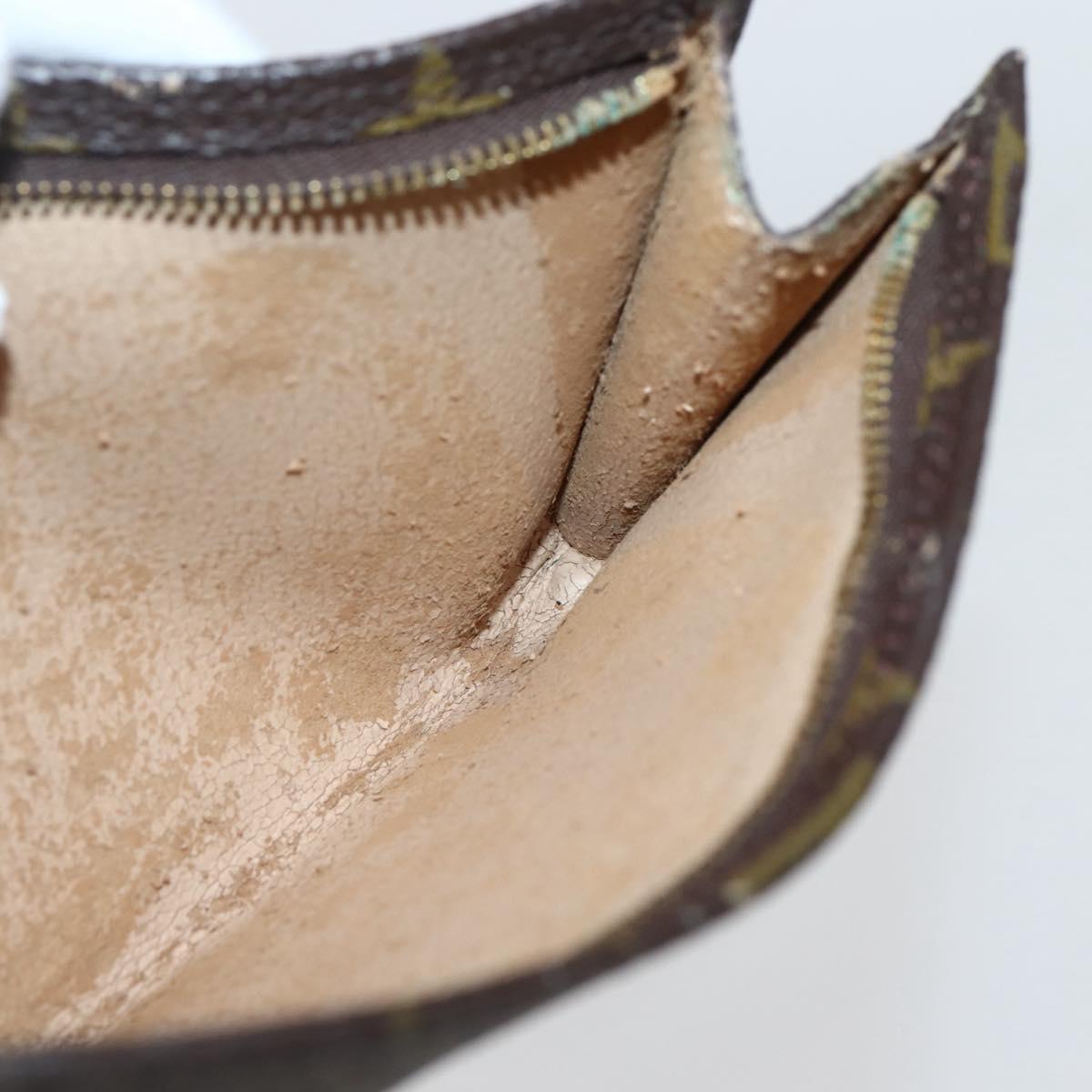 LOUIS VUITTON Monogram Bucket GM Accessory Pouch LV Auth 142747