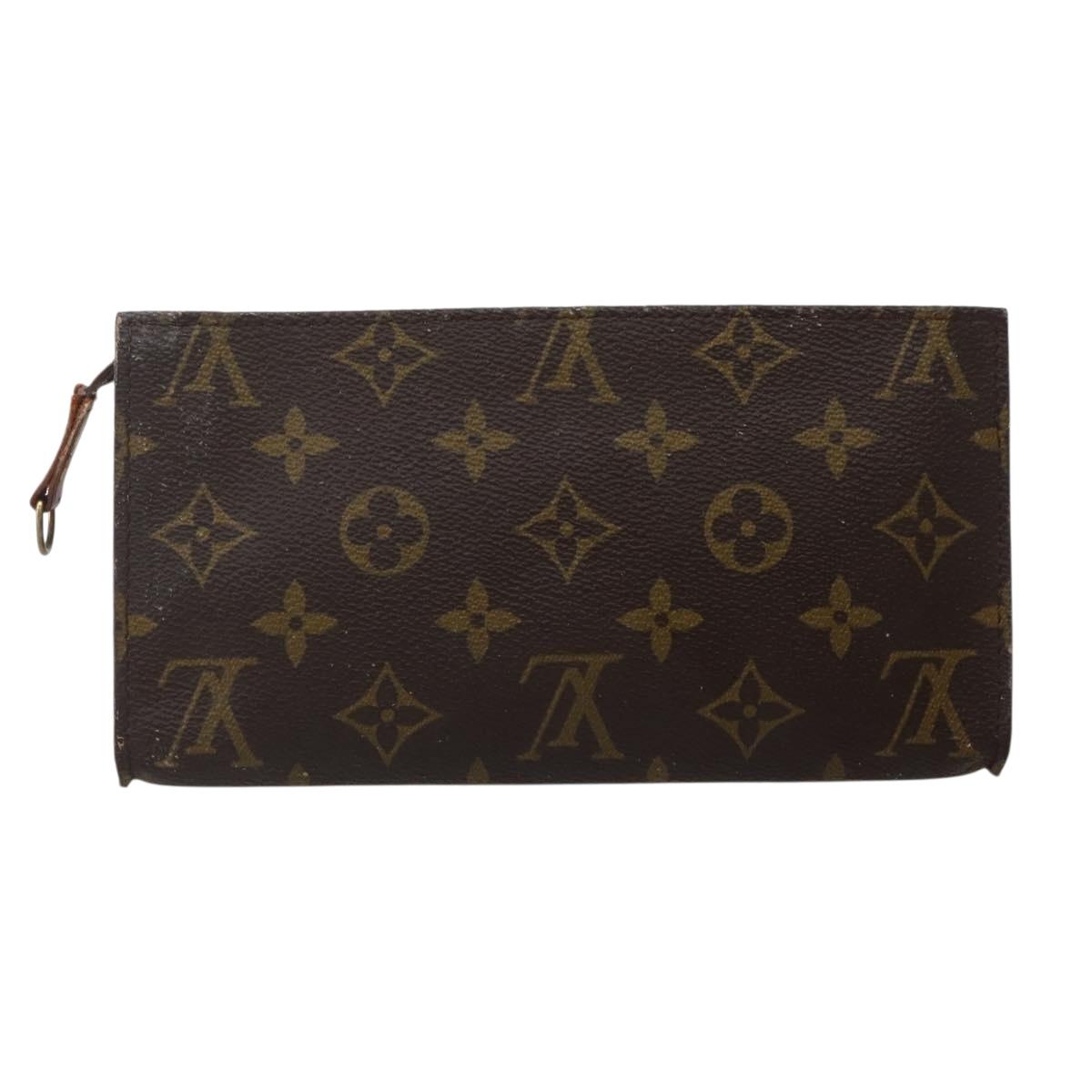 LOUIS VUITTON Monogram Bucket GM Accessory Pouch LV Auth 142747