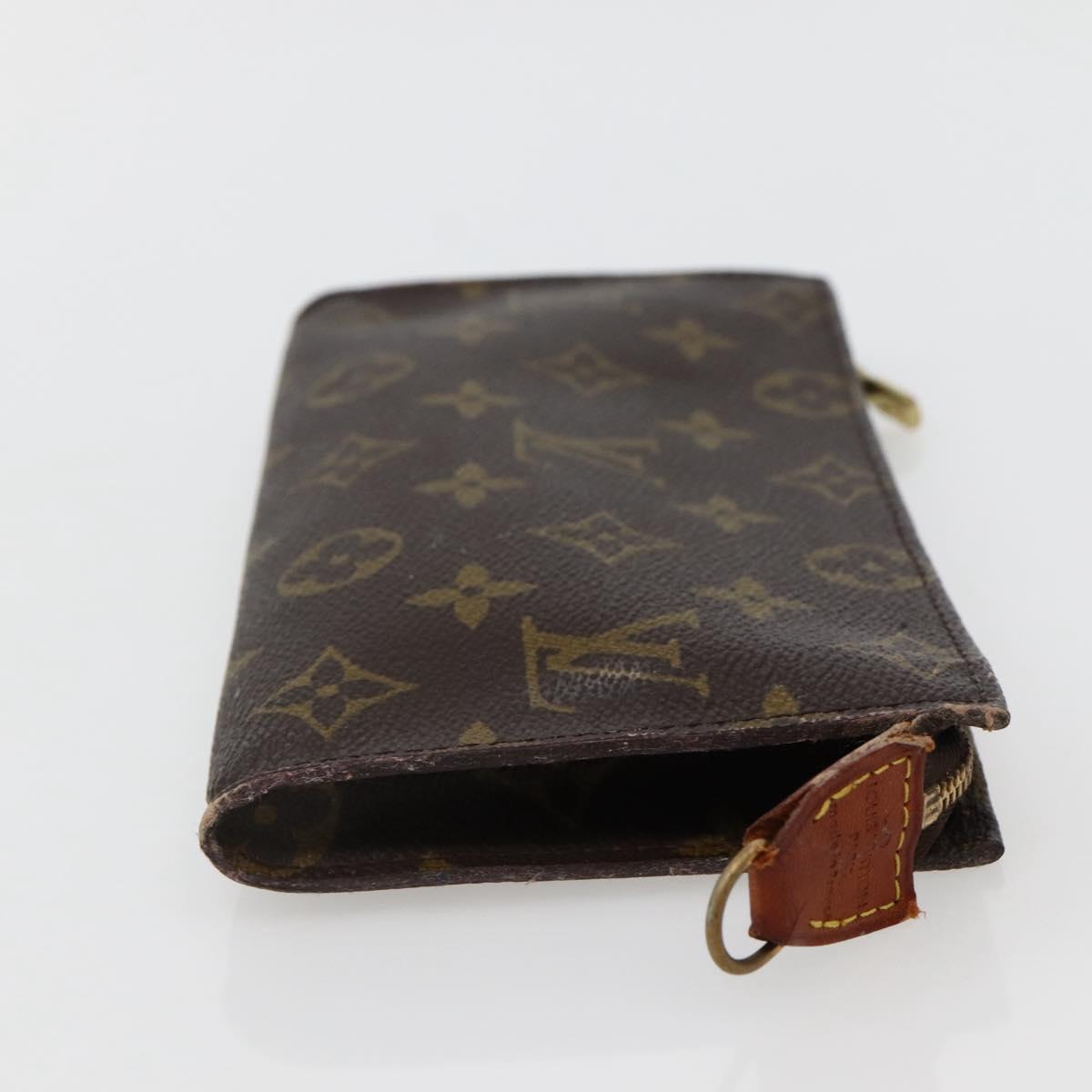 LOUIS VUITTON Monogram Bucket GM Accessory Pouch LV Auth 142747