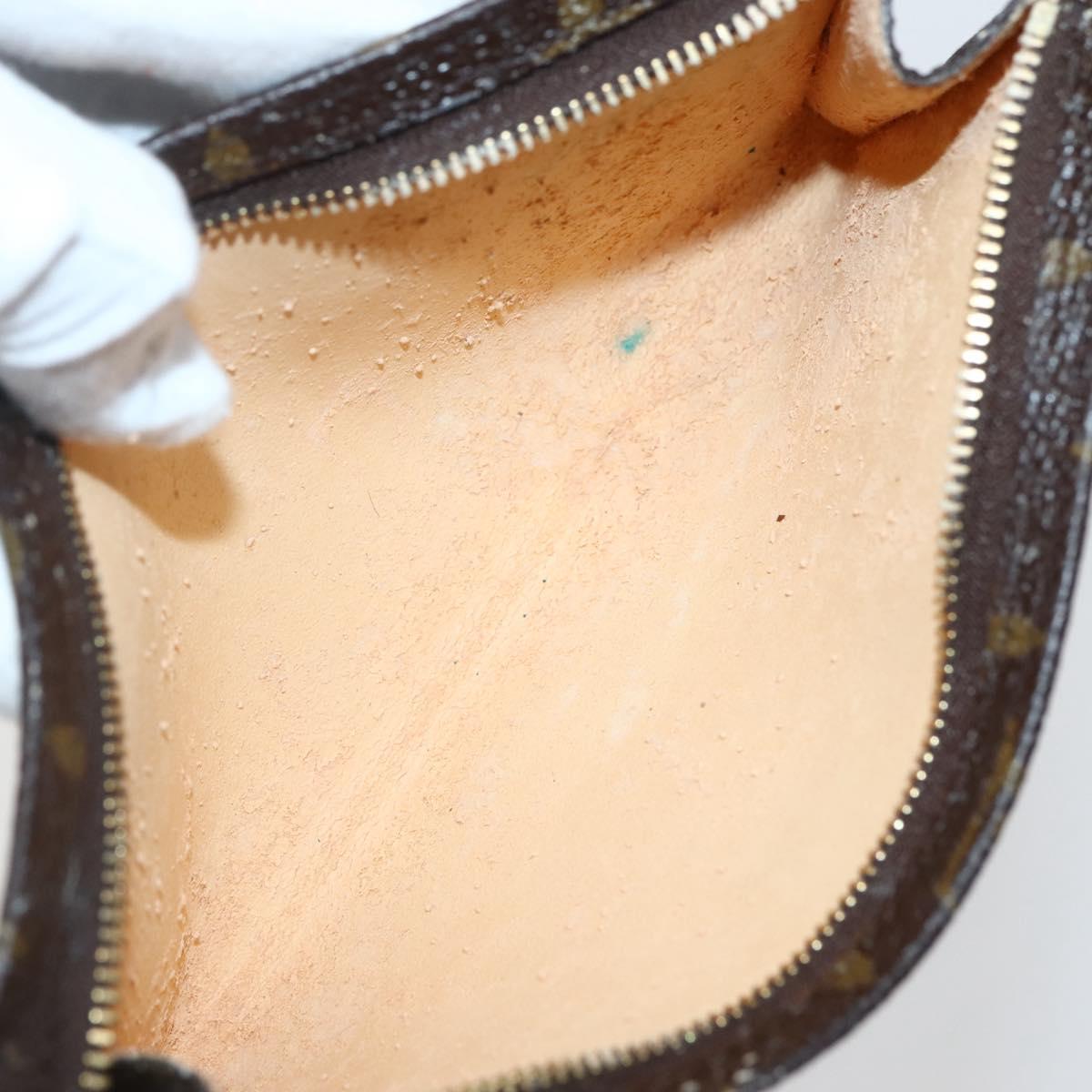 LOUIS VUITTON Monogram Bucket GM Accessory Pouch Vintage LV Auth 142749