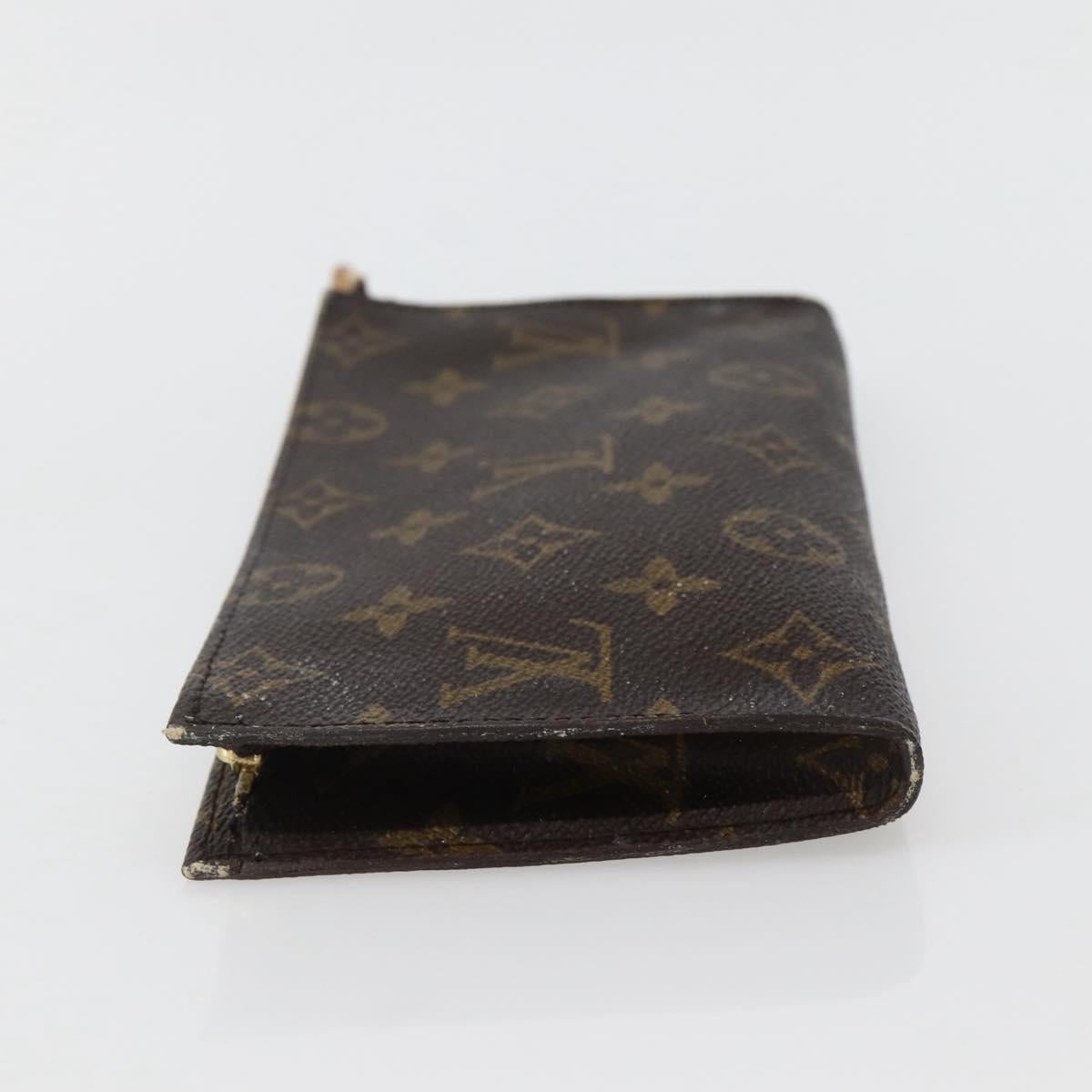 LOUIS VUITTON Monogram Bucket GM Accessory Pouch Vintage LV Auth 142749
