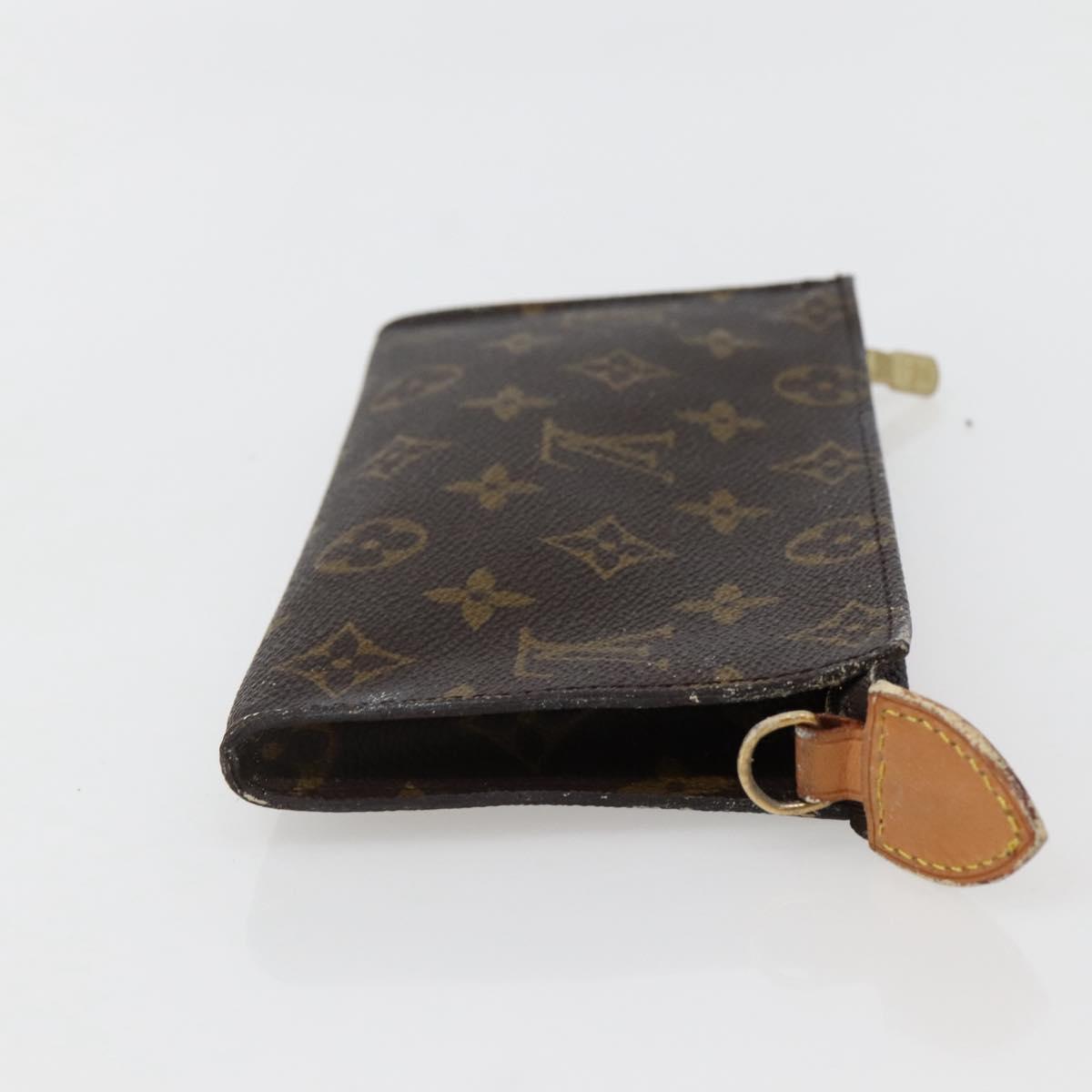 LOUIS VUITTON Monogram Bucket GM Accessory Pouch Vintage LV Auth 142749