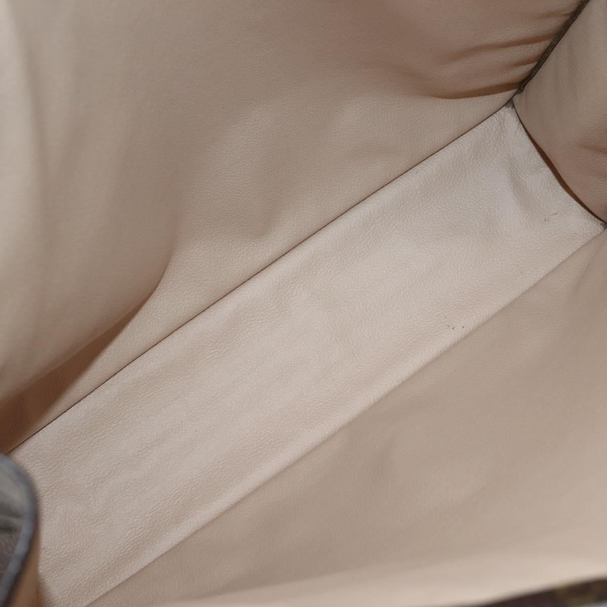 LOUIS VUITTON Monogram Sac Plat Hand Bag M51140 LV Auth 142750