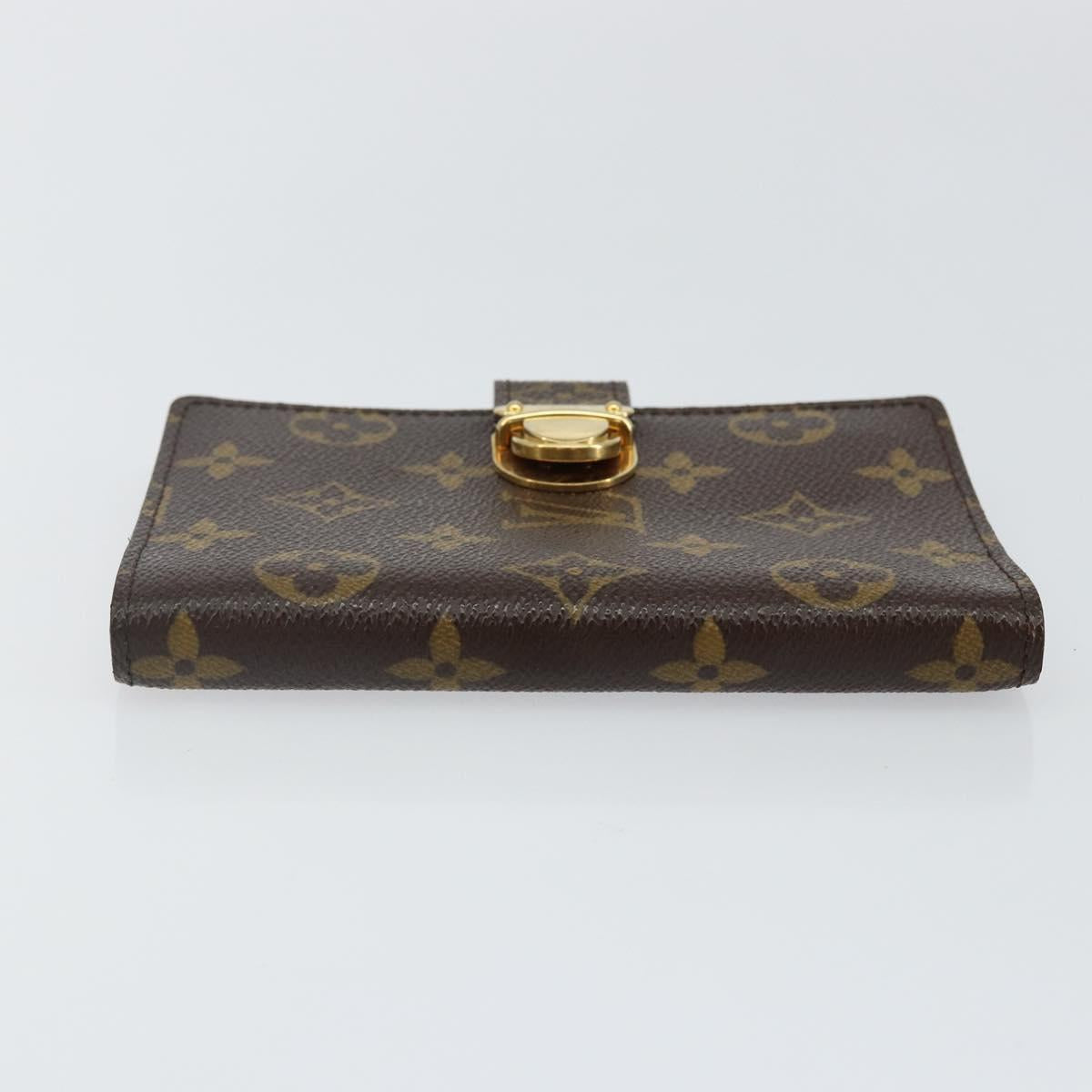 LOUIS VUITTON Monogram Agenda Koala PM Day Planner Cover R21013 LV Auth 142758