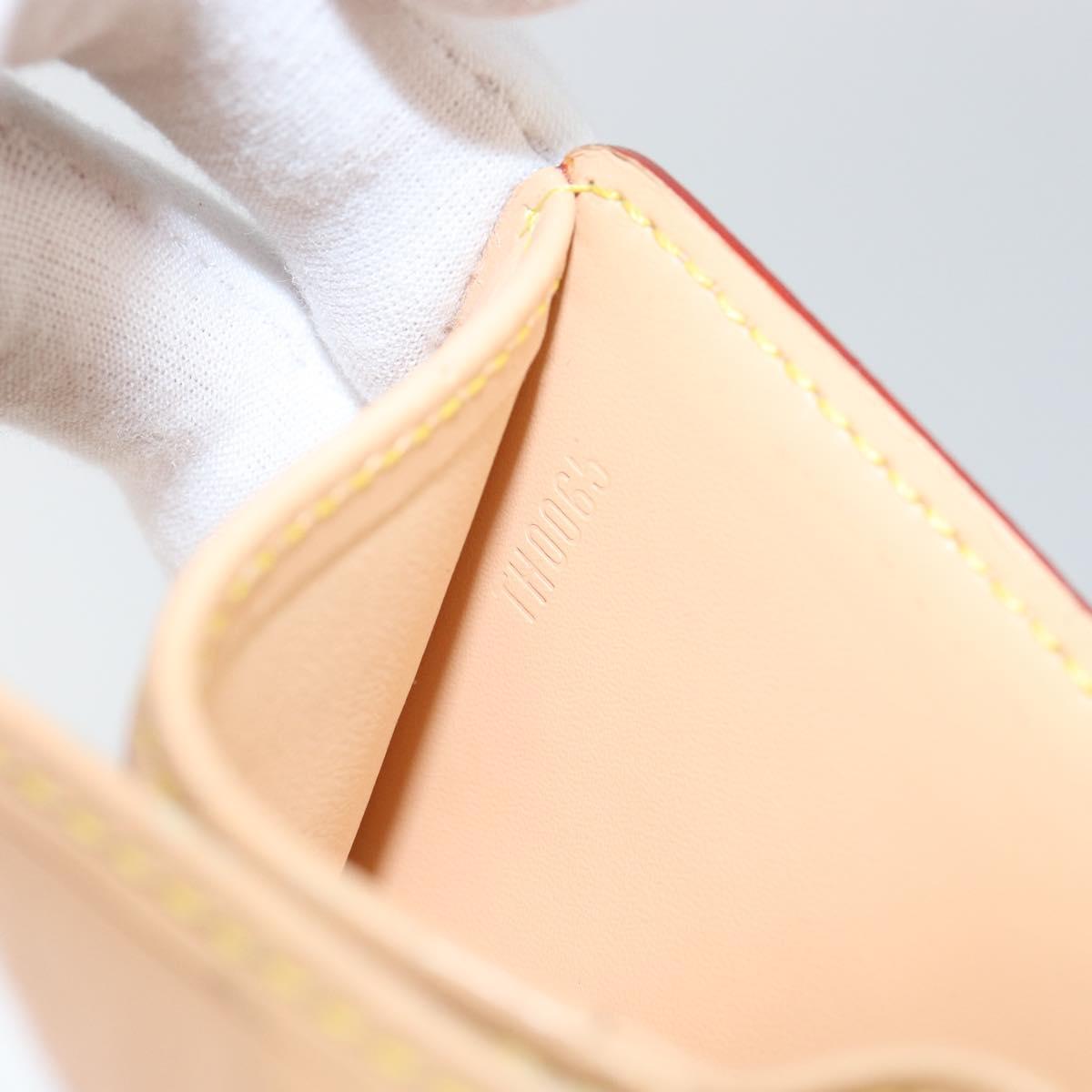 LOUIS VUITTON Multicolor Portefeuille Koala Rich Wallet White M58081 Auth 142759