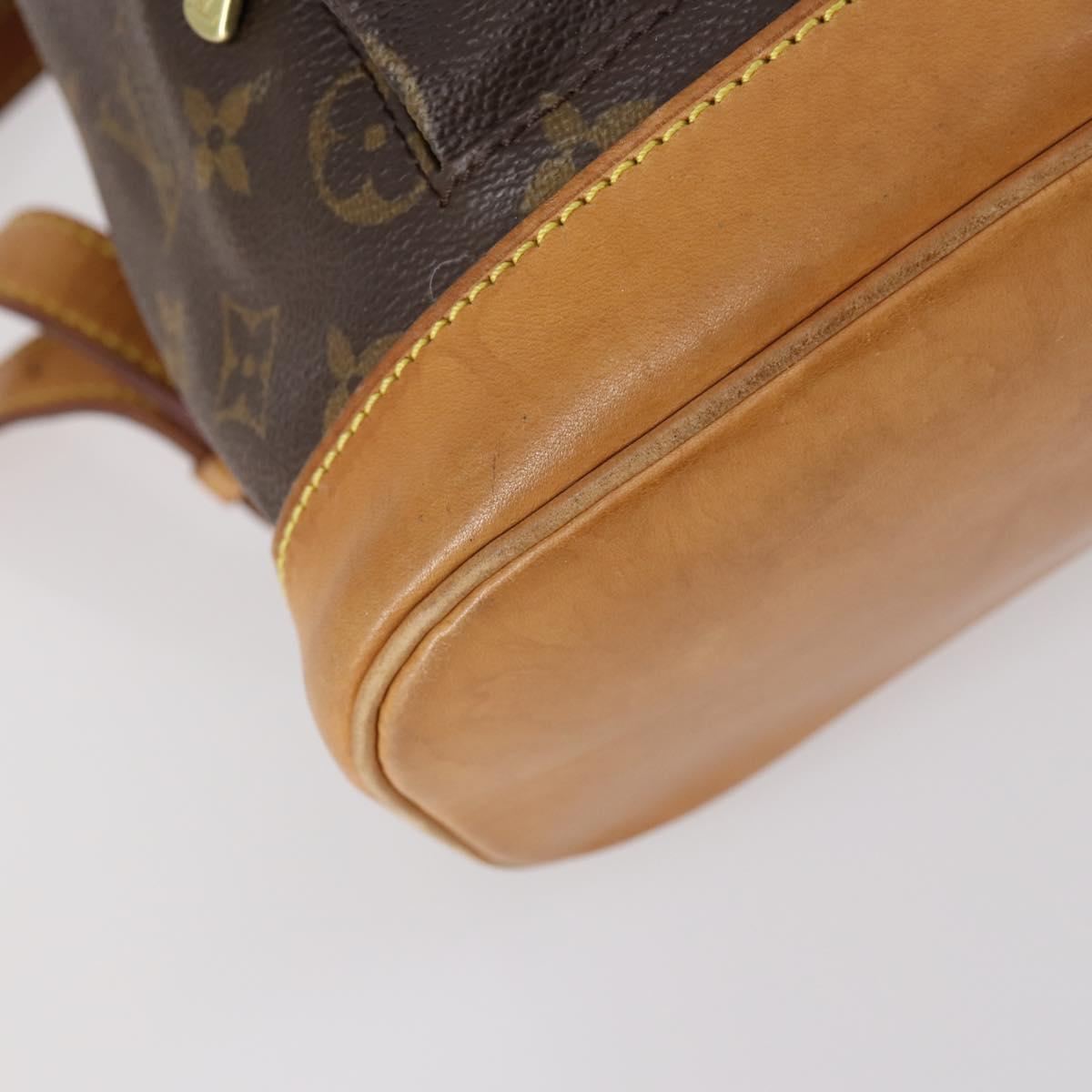 LOUIS VUITTON Monogram Montsouris MM Backpack M51136 LV Auth 142776