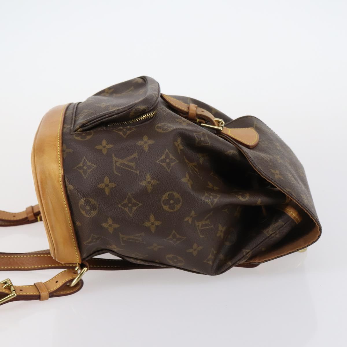 LOUIS VUITTON Monogram Montsouris MM Backpack M51136 LV Auth 142776