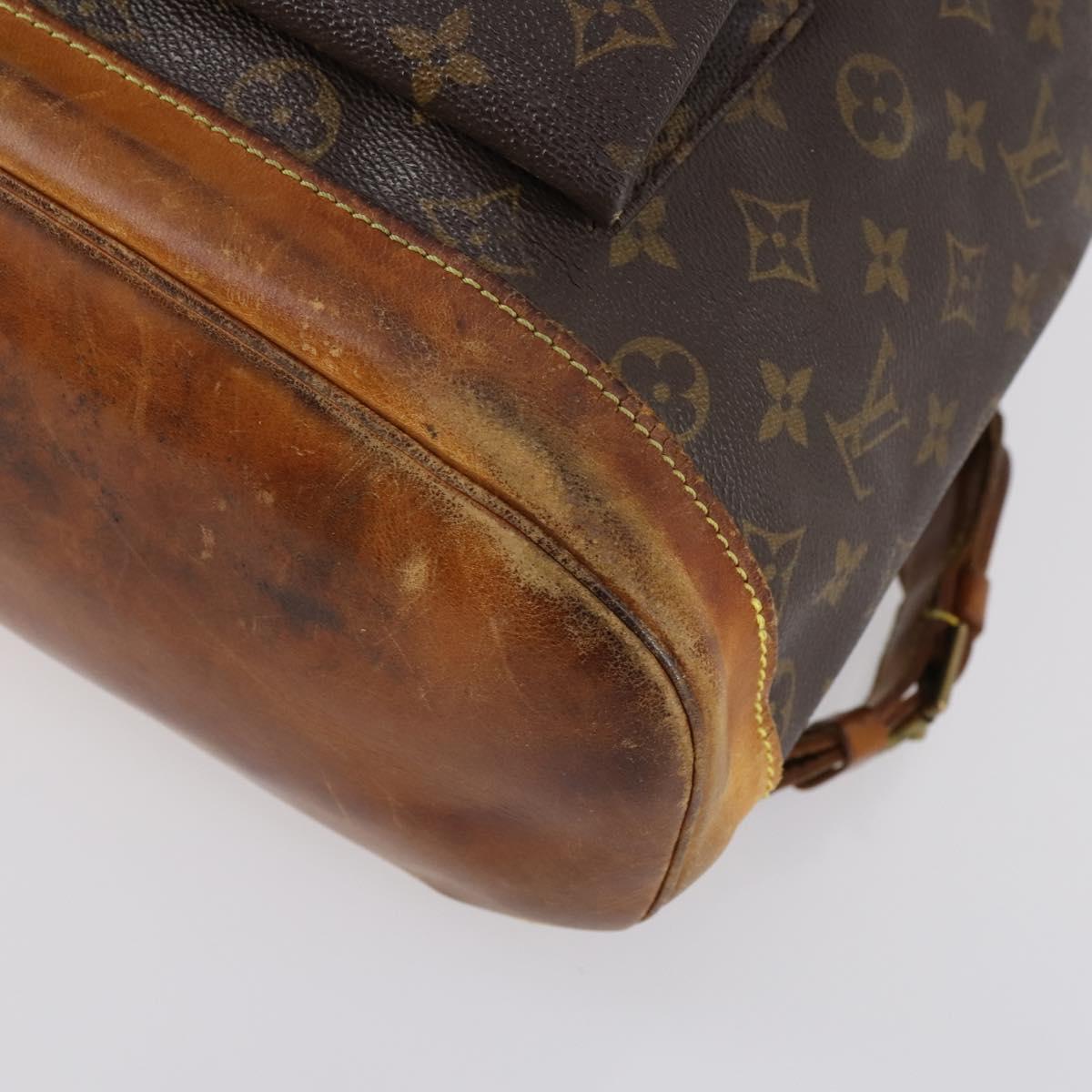 LOUIS VUITTON Monogram Montsouris GM Backpack M51135 LV Auth 142777