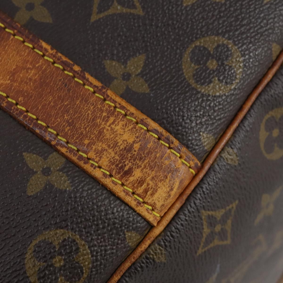 LOUIS VUITTON Monogram Keepall Bandouliere 50 Hand Bag M41416 LV Auth 142778
