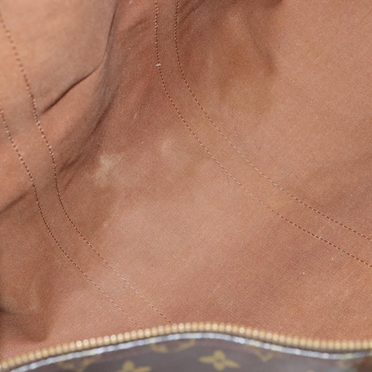 LOUIS VUITTON Monogram Keepall Bandouliere 50 Hand Bag M41416 LV Auth 142778