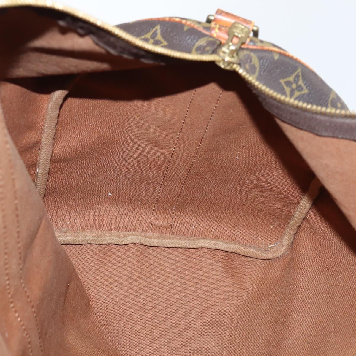 LOUIS VUITTON Monogram Keepall Bandouliere 50 Hand Bag M41416 LV Auth 142778