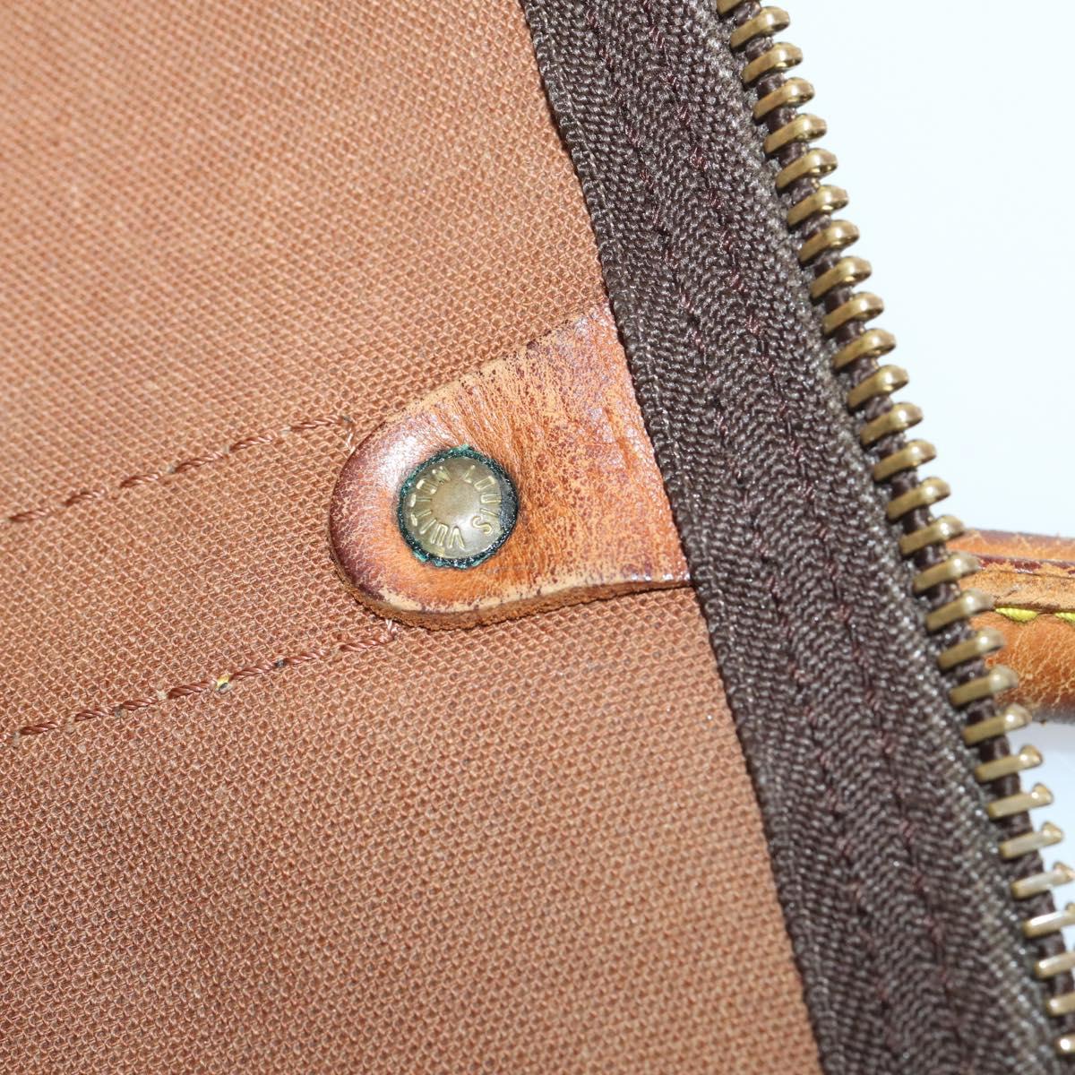 LOUIS VUITTON Monogram Keepall Bandouliere 50 Hand Bag M41416 LV Auth 142778