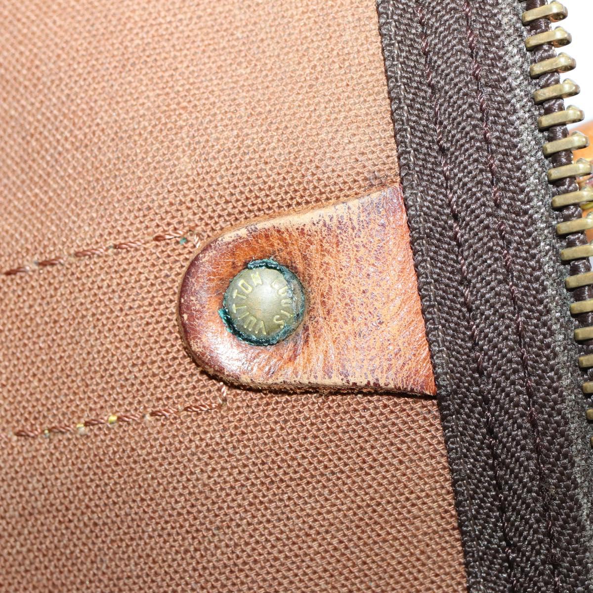 LOUIS VUITTON Monogram Keepall Bandouliere 50 Hand Bag M41416 LV Auth 142778