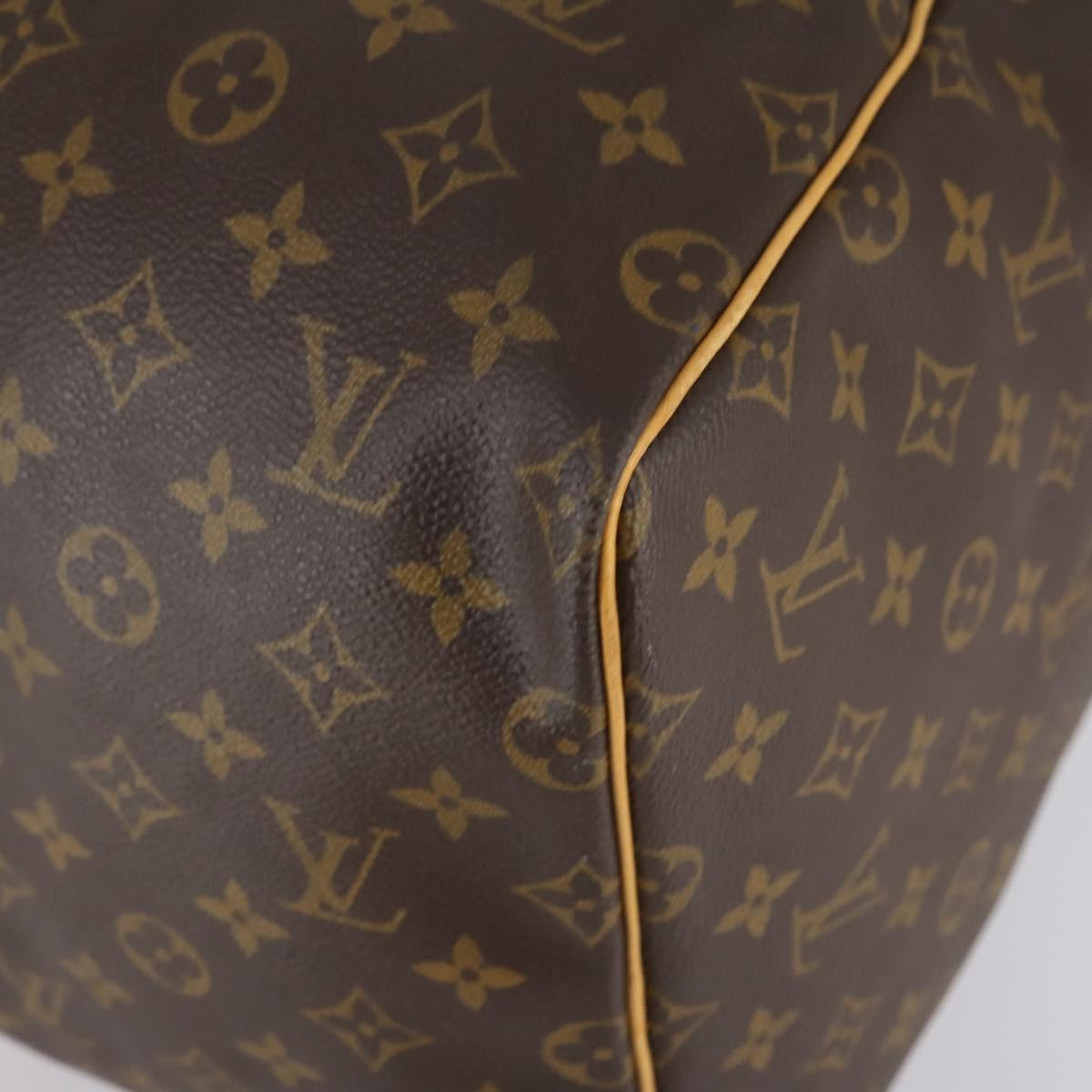 LOUIS VUITTON Monogram Keepall 55 Boston Bag M41424 LV Auth 142779