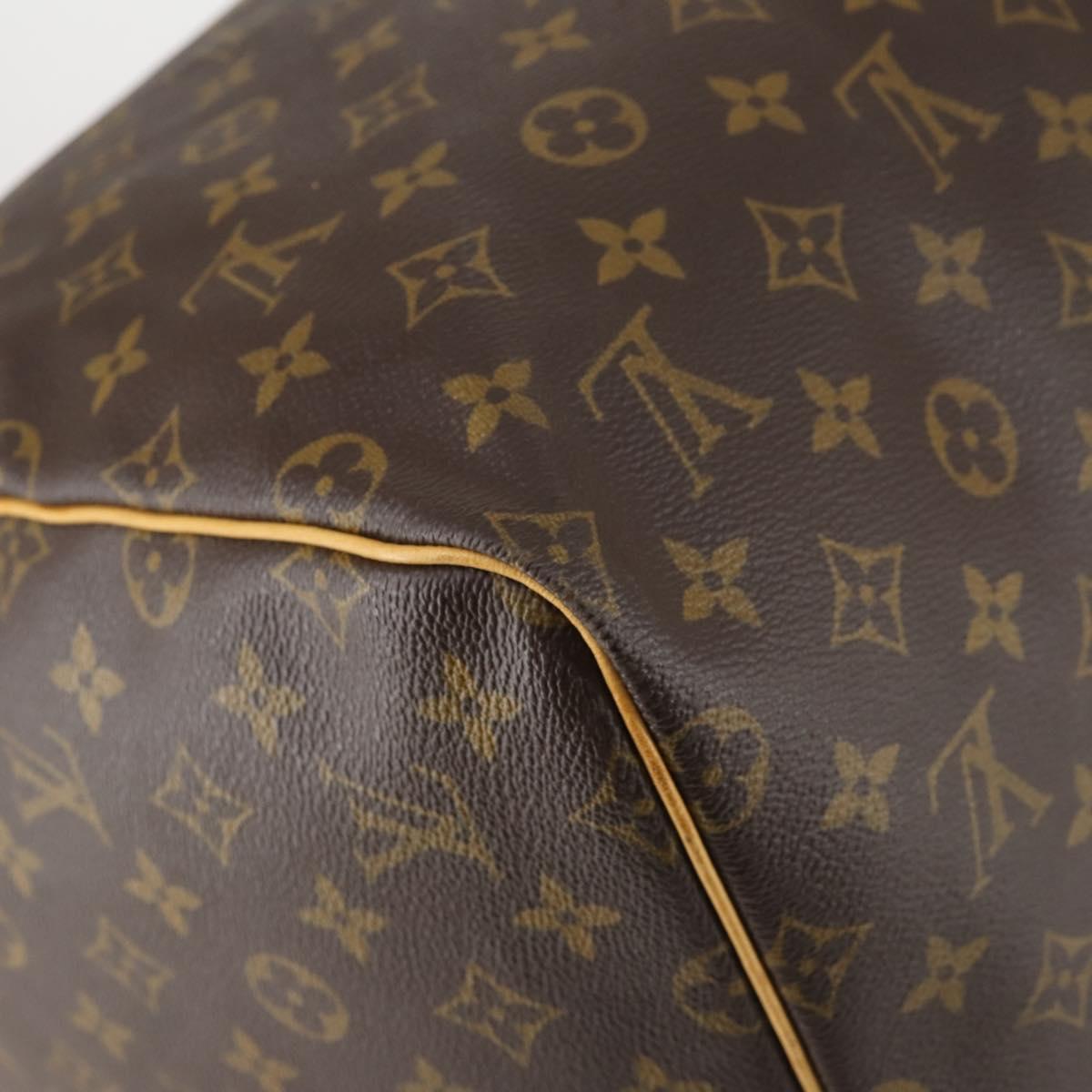 LOUIS VUITTON Monogram Keepall 55 Boston Bag M41424 LV Auth 142779