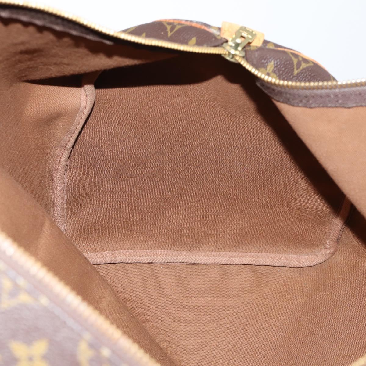 LOUIS VUITTON Monogram Keepall 55 Boston Bag M41424 LV Auth 142780