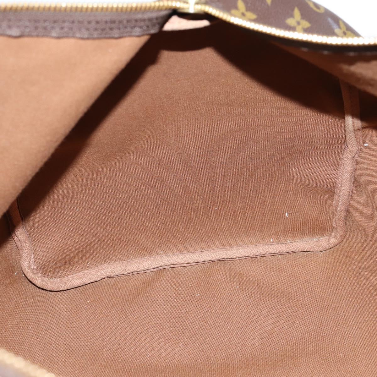 LOUIS VUITTON Monogram Keepall 55 Boston Bag M41424 LV Auth 142780