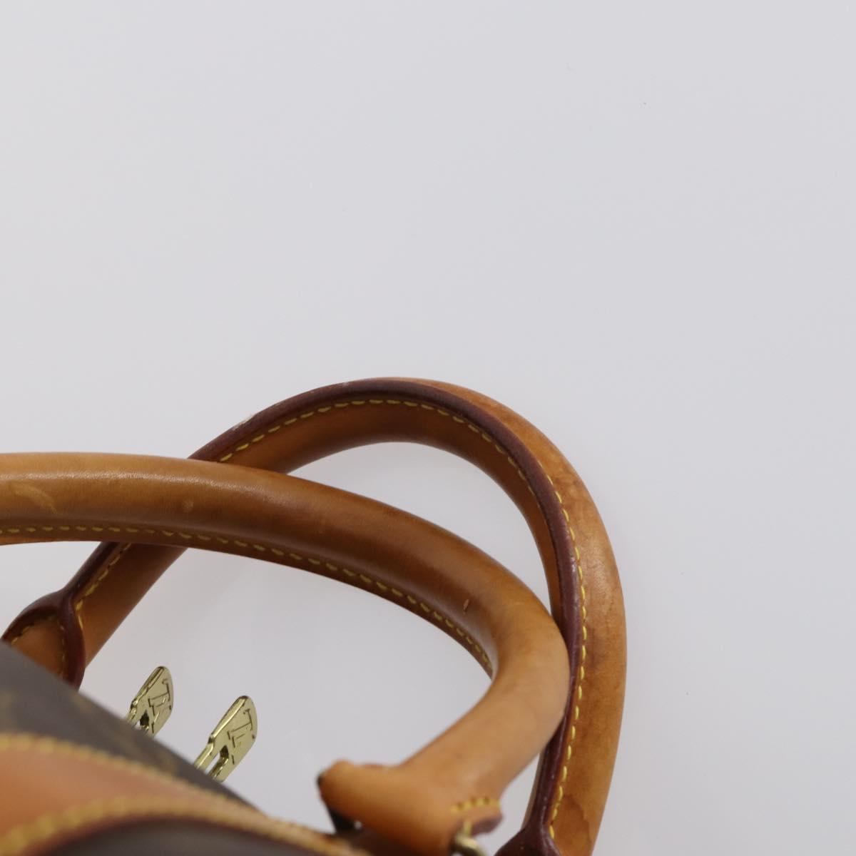 LOUIS VUITTON Monogram Keepall 55 Boston Bag M41424 LV Auth 142781