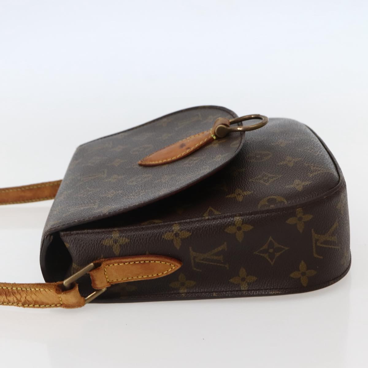 LOUIS VUITTON Monogram Saint Cloud GM Shoulder Bag M51242 LV Auth 142782