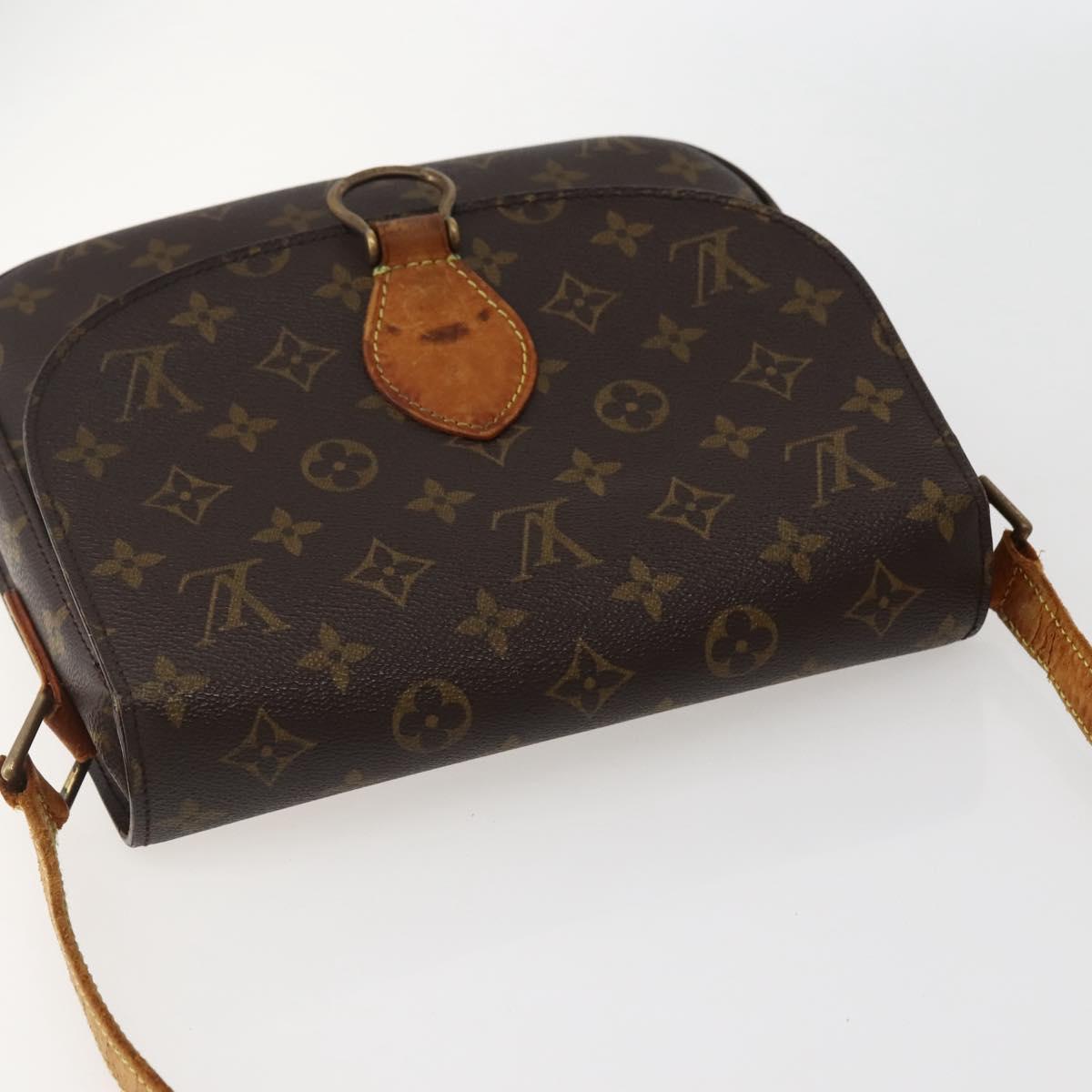 LOUIS VUITTON Monogram Saint Cloud GM Shoulder Bag M51242 LV Auth 142782