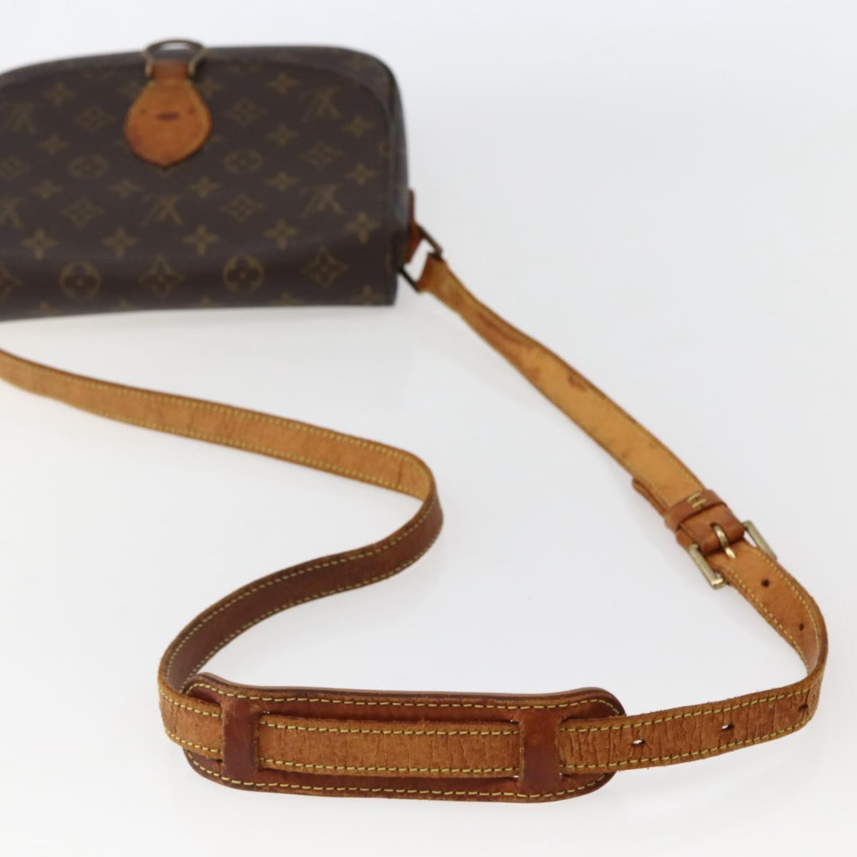 LOUIS VUITTON Monogram Saint Cloud GM Shoulder Bag M51242 LV Auth 142782
