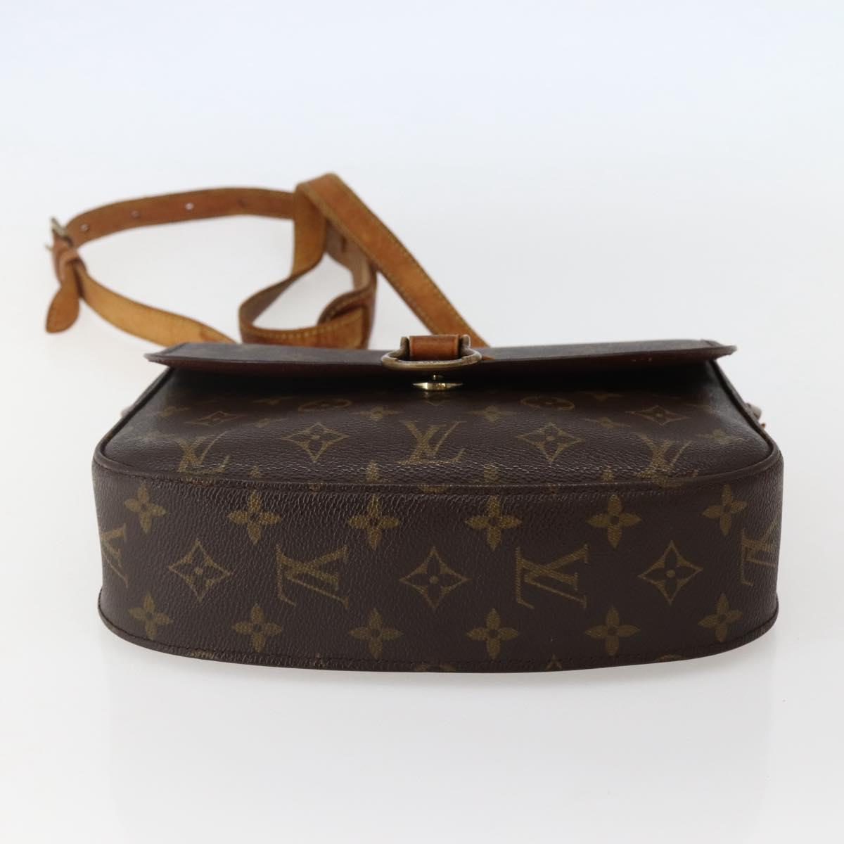 LOUIS VUITTON Monogram Saint Cloud GM Shoulder Bag M51242 LV Auth 142782