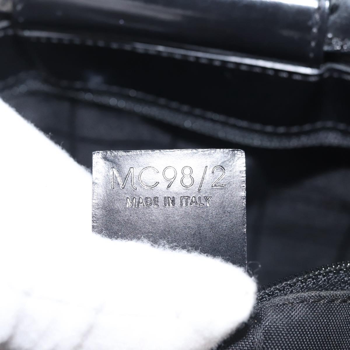 CELINE Macadam Canvas Hand Bag Brown Gold Auth 142800