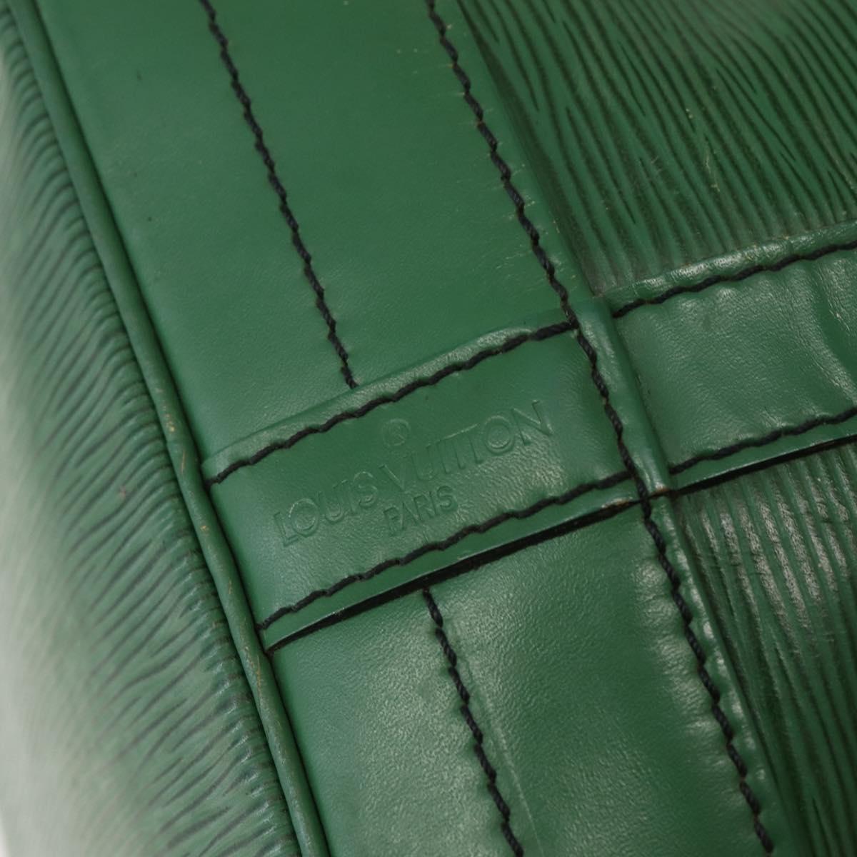 LOUIS VUITTON Epi Noe Shoulder Bag Green M44004 LV Auth 142858