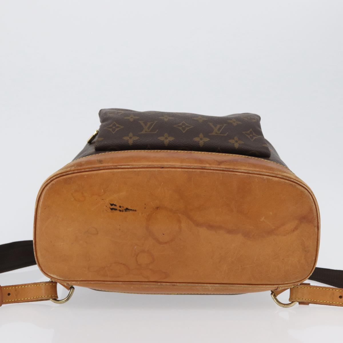 LOUIS VUITTON Monogram Montsouris GM Backpack M51135 LV Auth 142860