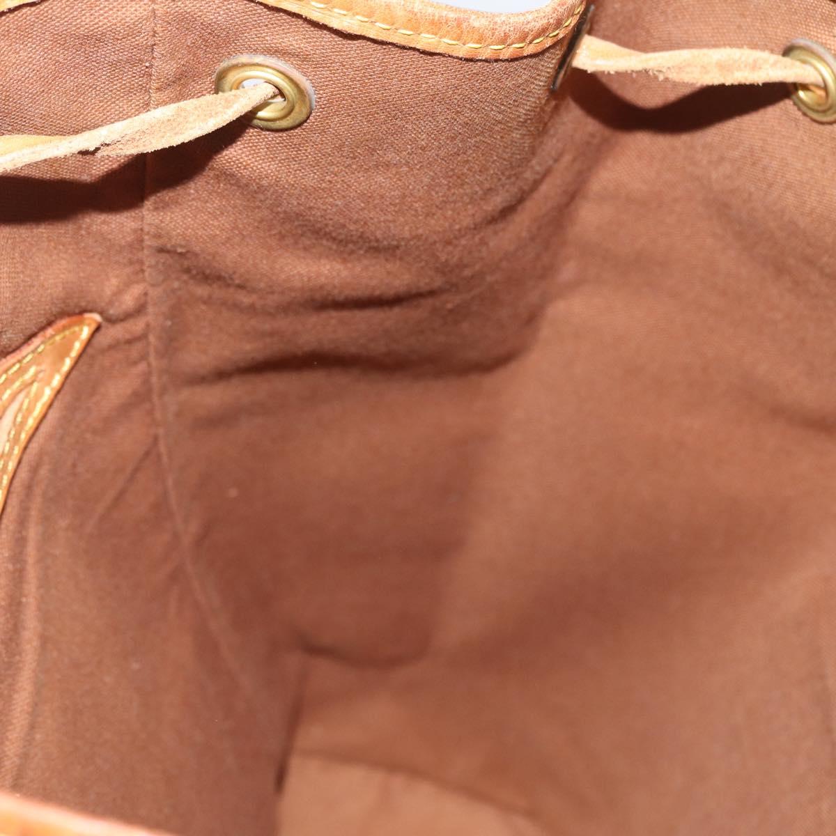 LOUIS VUITTON Monogram Montsouris GM Backpack M51135 LV Auth 142860