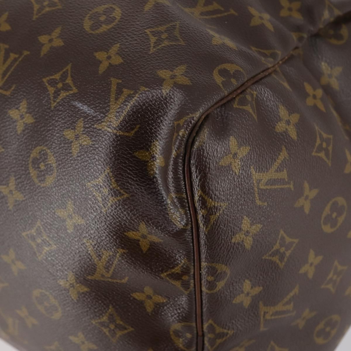 LOUIS VUITTON Monogram Keepall 55 Boston Bag M41424 LV Auth 142862