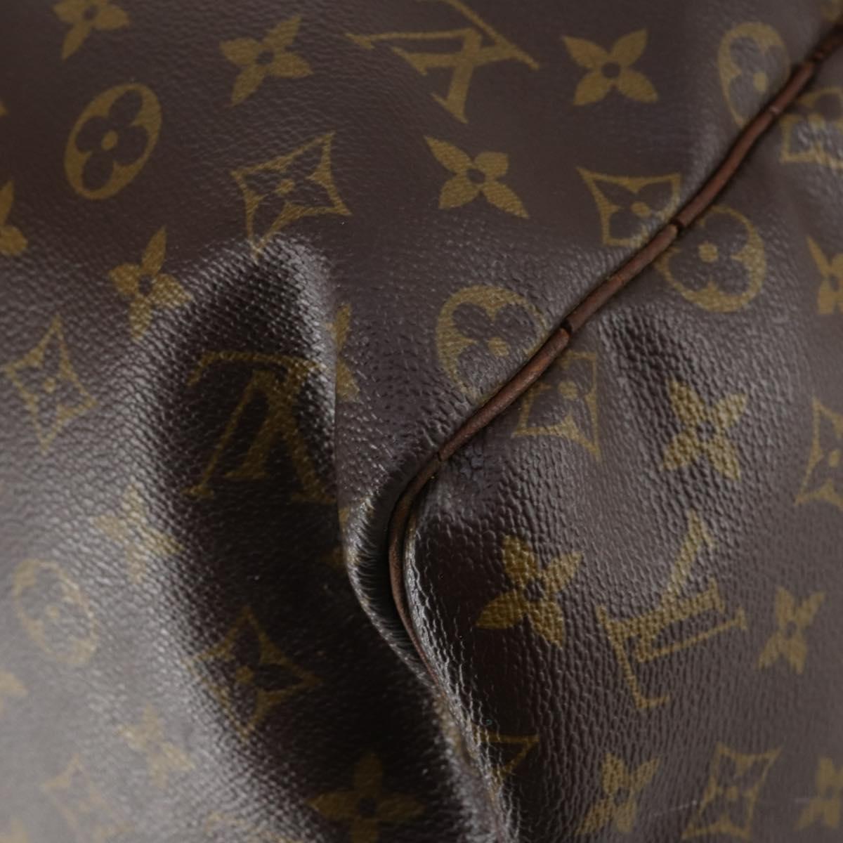 LOUIS VUITTON Monogram Keepall 55 Boston Bag M41424 LV Auth 142862