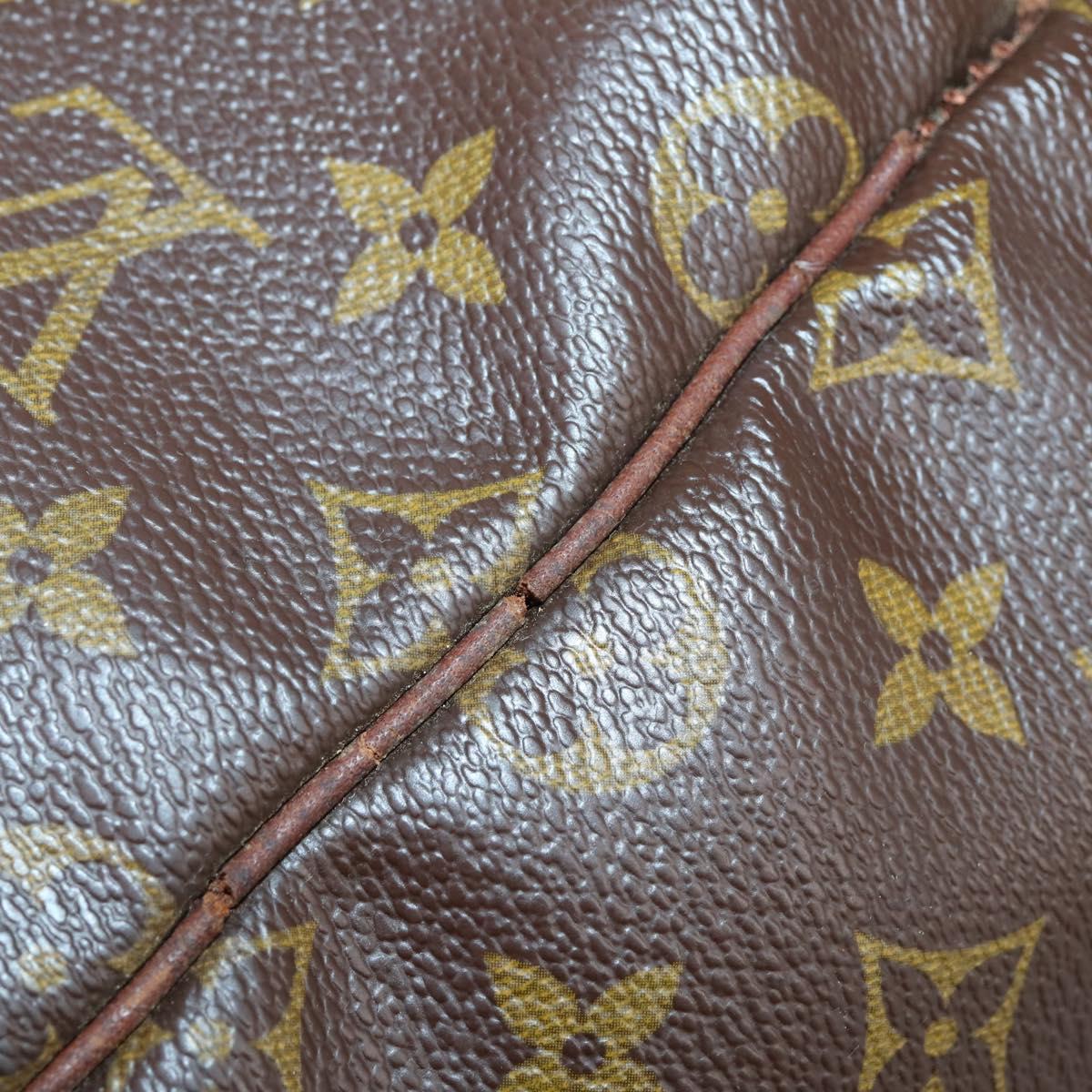 LOUIS VUITTON Monogram Keepall 55 Boston Bag M41424 LV Auth 142862