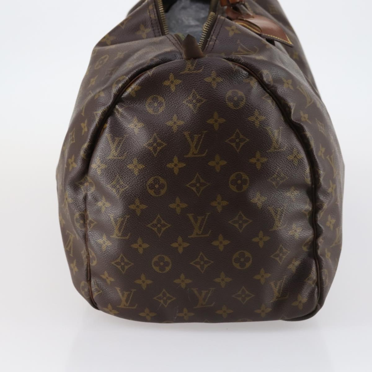 LOUIS VUITTON Monogram Keepall 55 Boston Bag M41424 LV Auth 142862