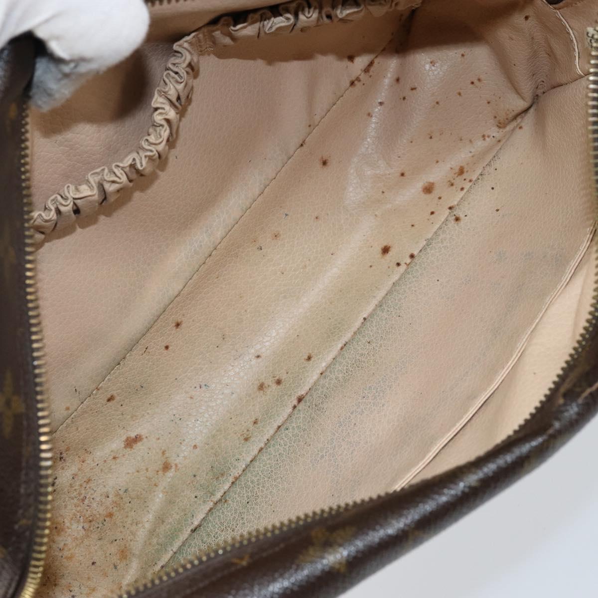 LOUIS VUITTON Monogram Trousse Toilette 28 Clutch Bag M47522 LV Auth 142876