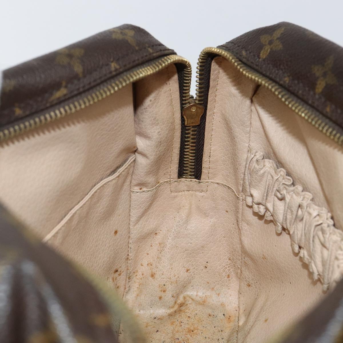 LOUIS VUITTON Monogram Trousse Toilette 28 Clutch Bag M47522 LV Auth 142876