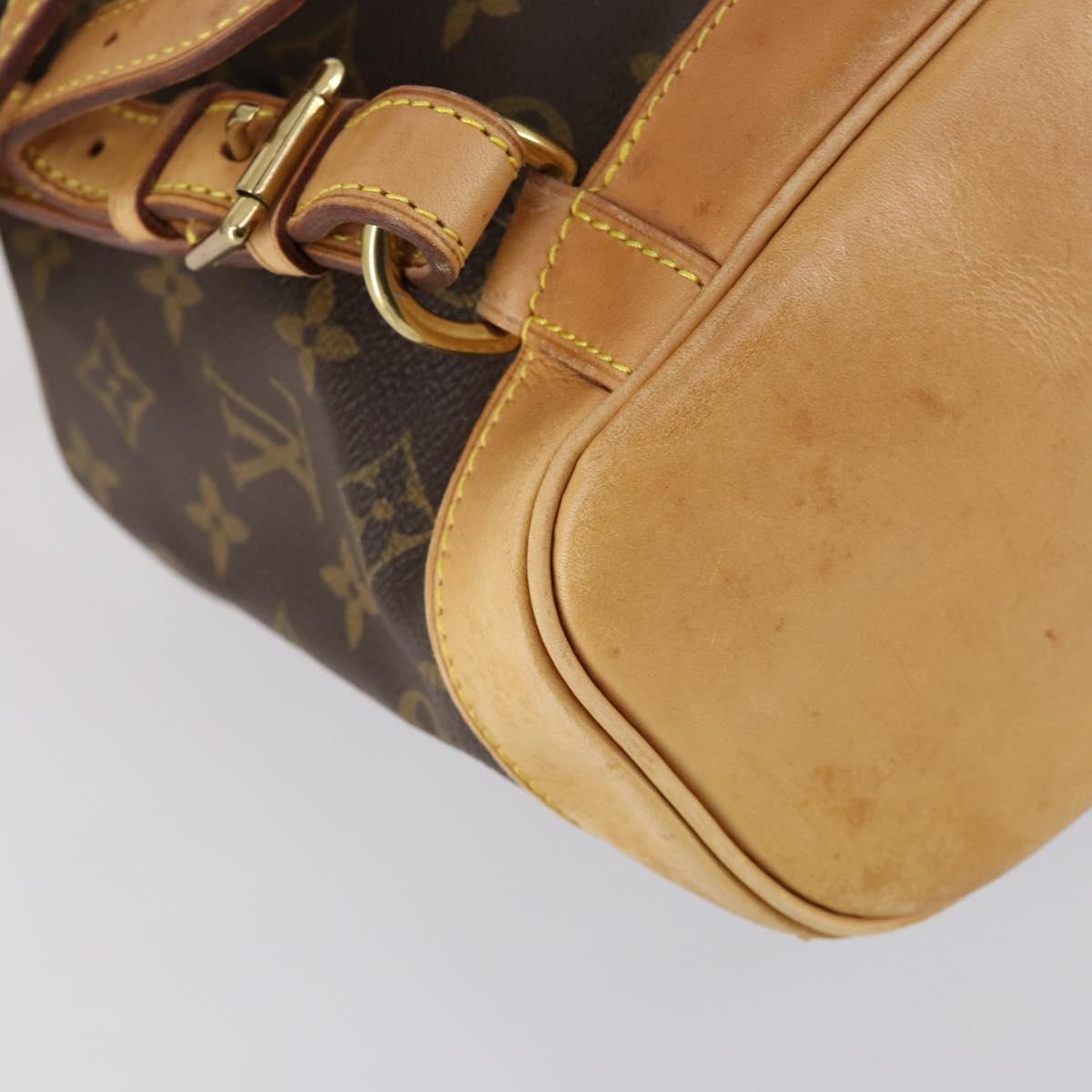 LOUIS VUITTON Monogram Montsouris MM Backpack M51136 LV Auth 142878