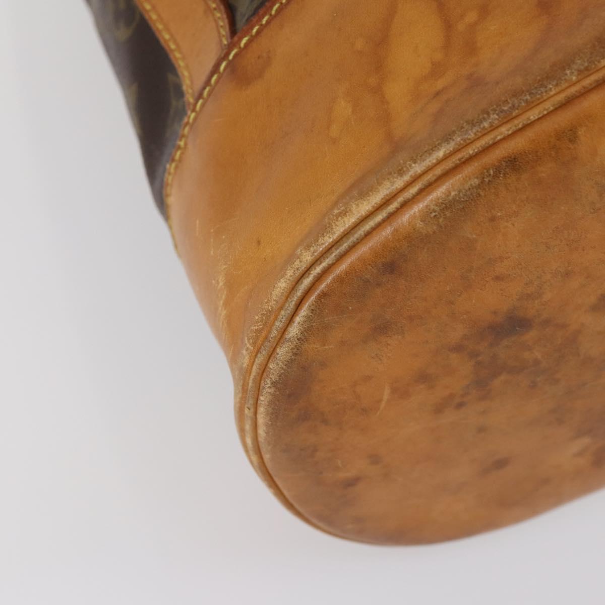 LOUIS VUITTON Monogram Randonnee GM Shoulder Bag M42244 LV Auth 142879