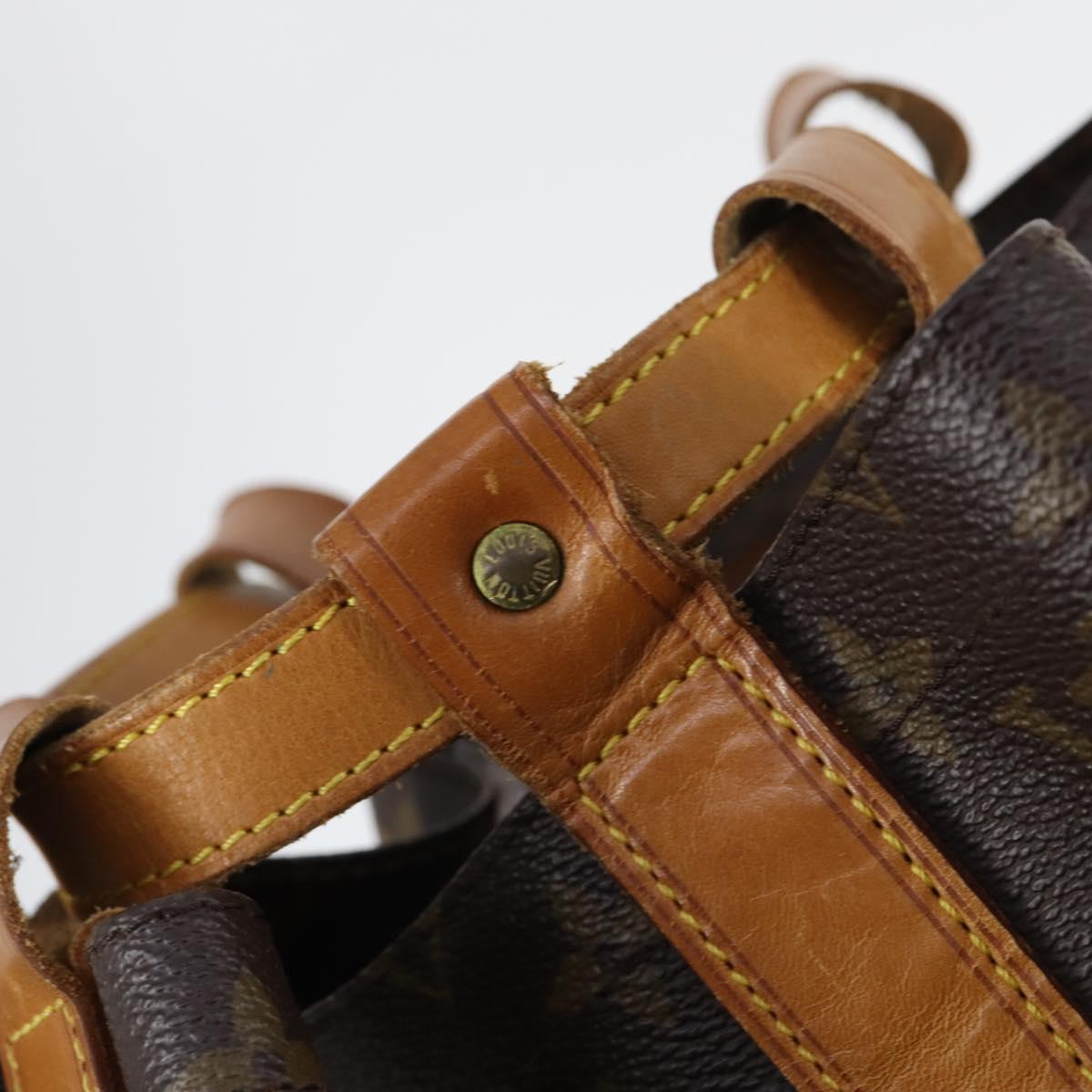 LOUIS VUITTON Monogram Randonnee GM Shoulder Bag M42244 LV Auth 142879