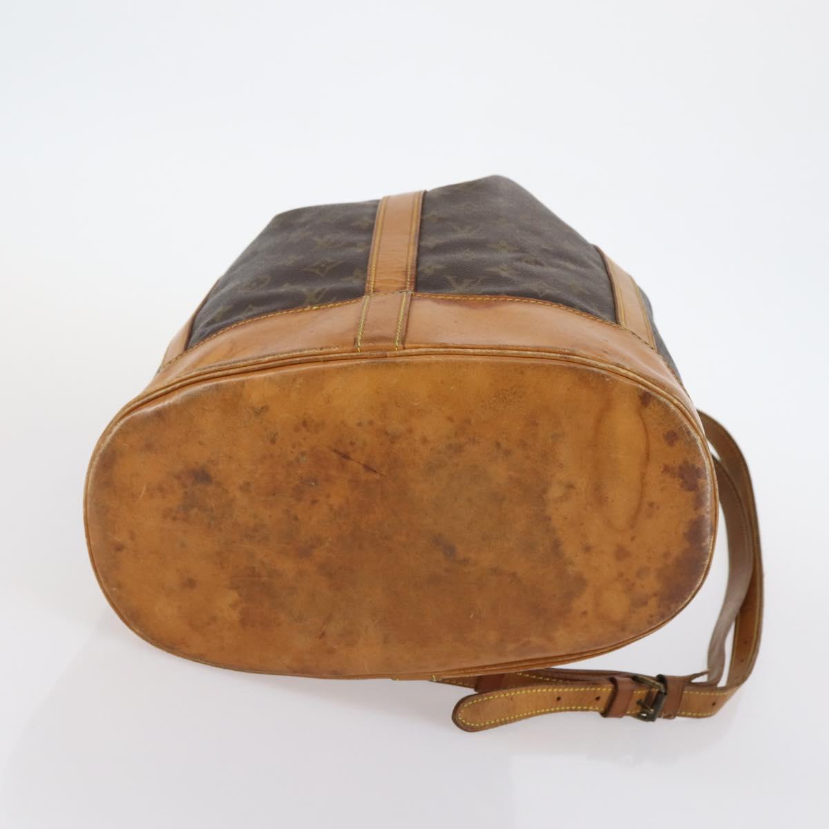 LOUIS VUITTON Monogram Randonnee GM Shoulder Bag M42244 LV Auth 142879