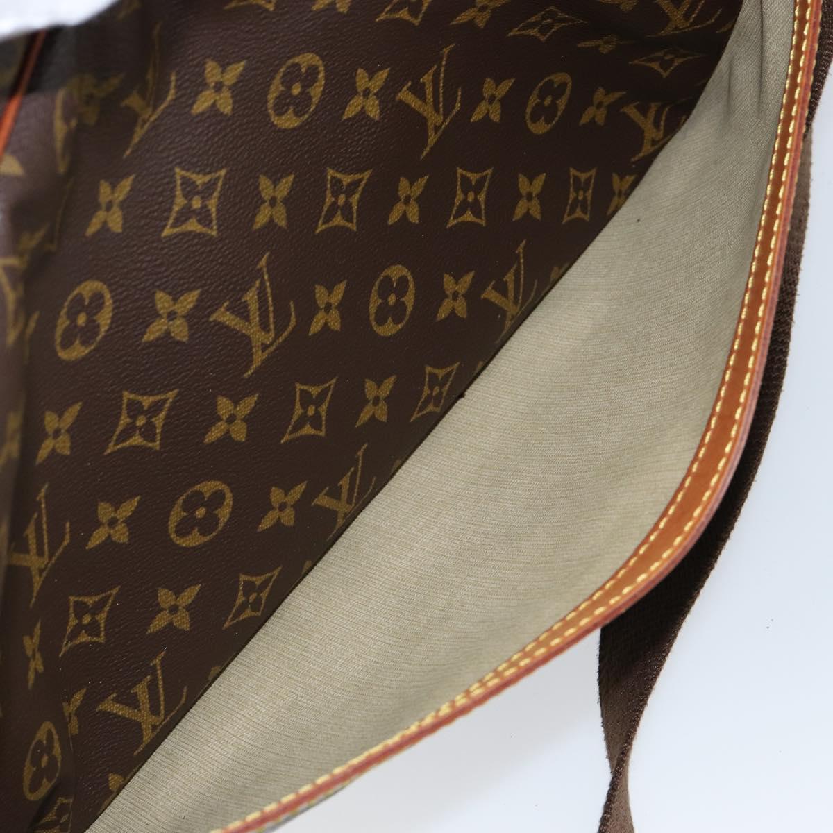 LOUIS VUITTON Monogram Reporter GM Shoulder Bag M45252 LV Auth 142880