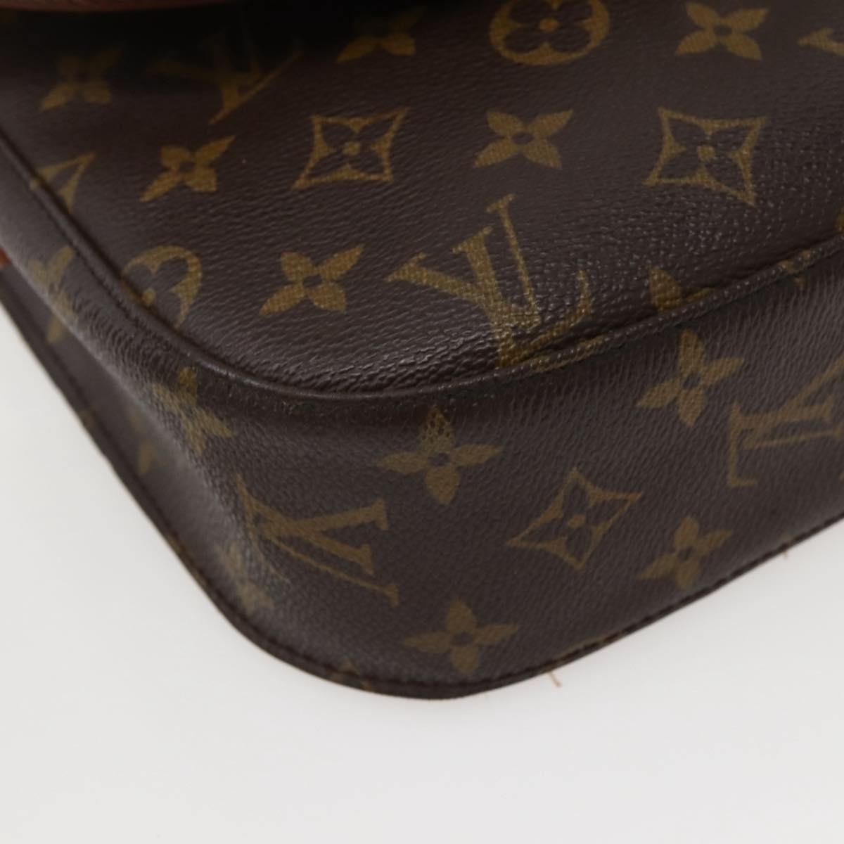 LOUIS VUITTON Monogram Saint Cloud GM Shoulder Bag M51242 LV Auth 142884