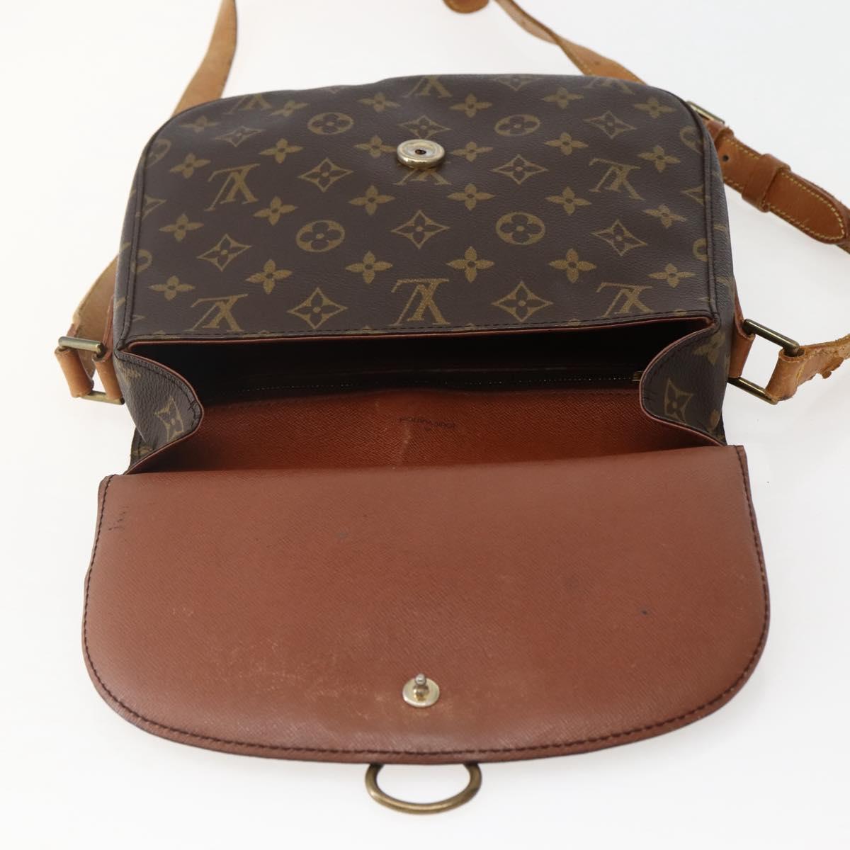 LOUIS VUITTON Monogram Saint Cloud GM Shoulder Bag M51242 LV Auth 142884