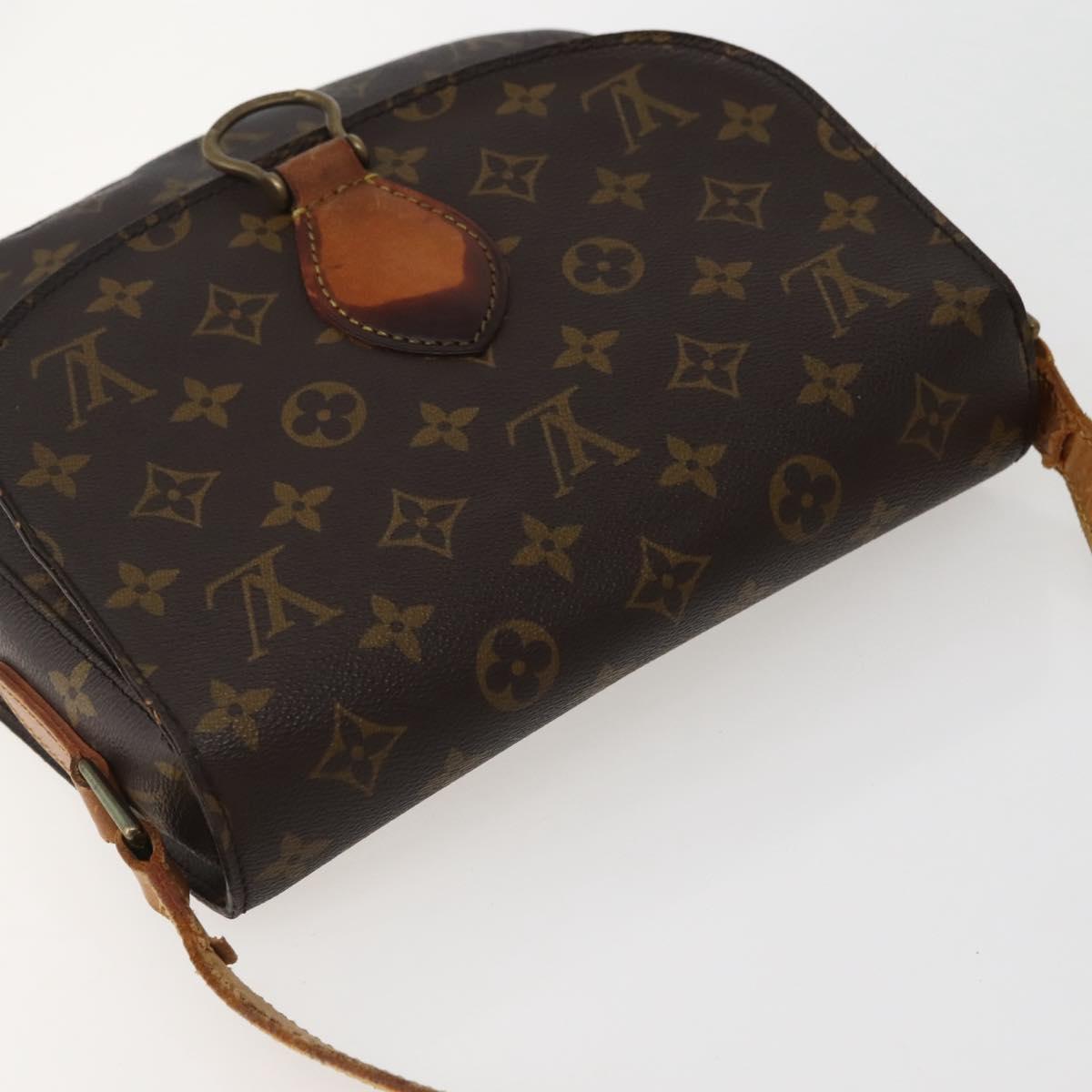 LOUIS VUITTON Monogram Saint Cloud GM Shoulder Bag M51242 LV Auth 142884