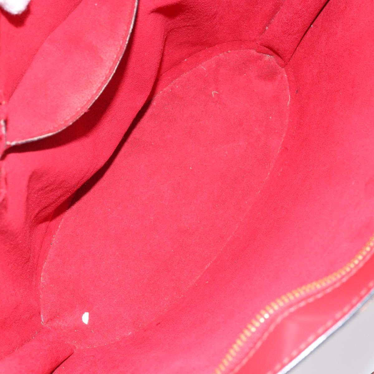 LOUIS VUITTON Epi Saint Jacques Poignees Long Hand Bag Red M52337 Auth 142907